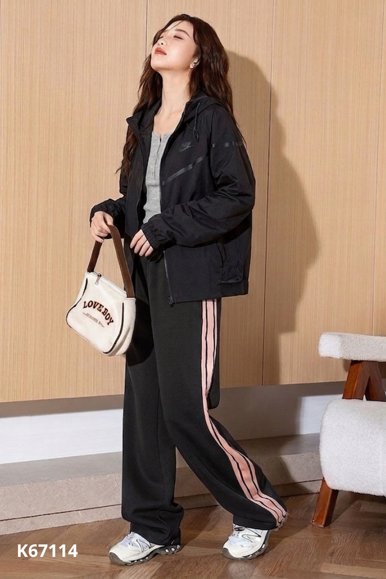 Áo NIKE (xuất) gió đen