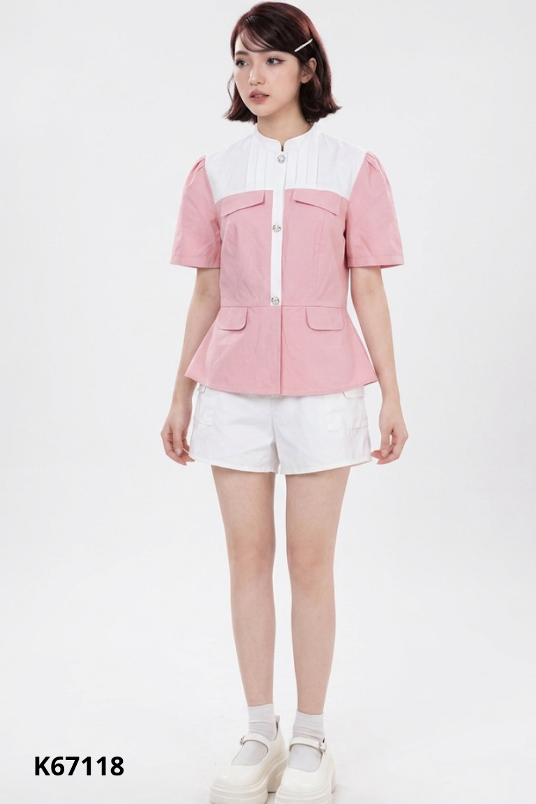 Set bộ hồng +quần NHẬT VY