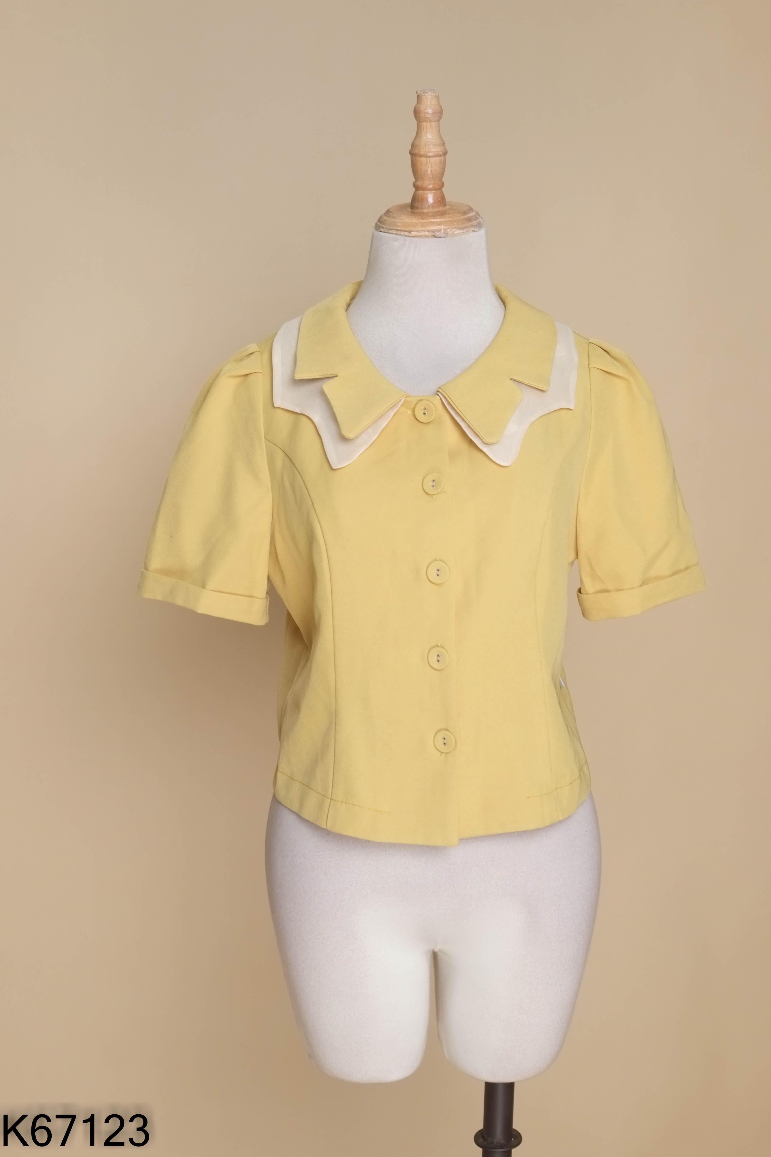 Áo vàng TK FASHION công sở