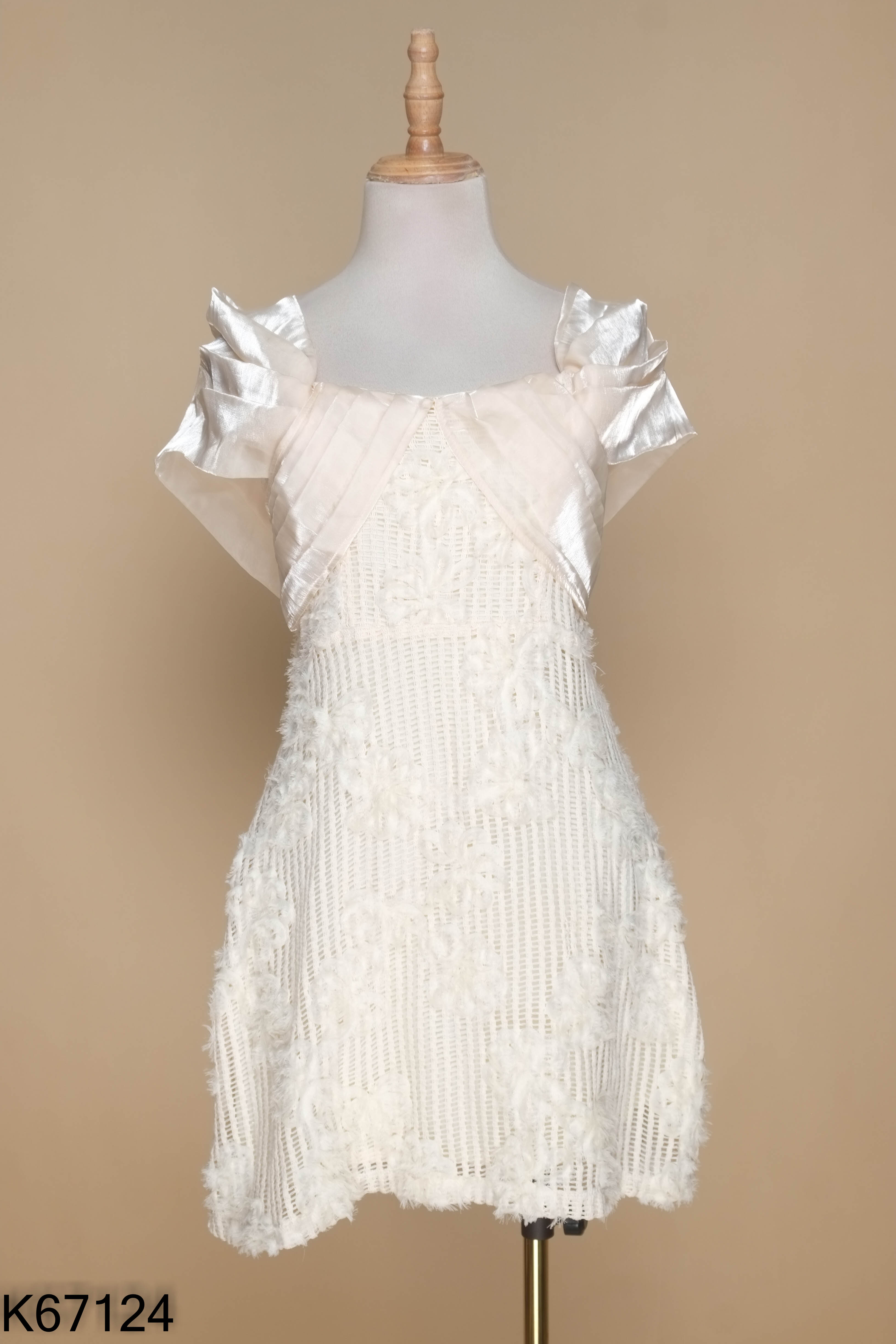 Váy ren be COSY phối organza