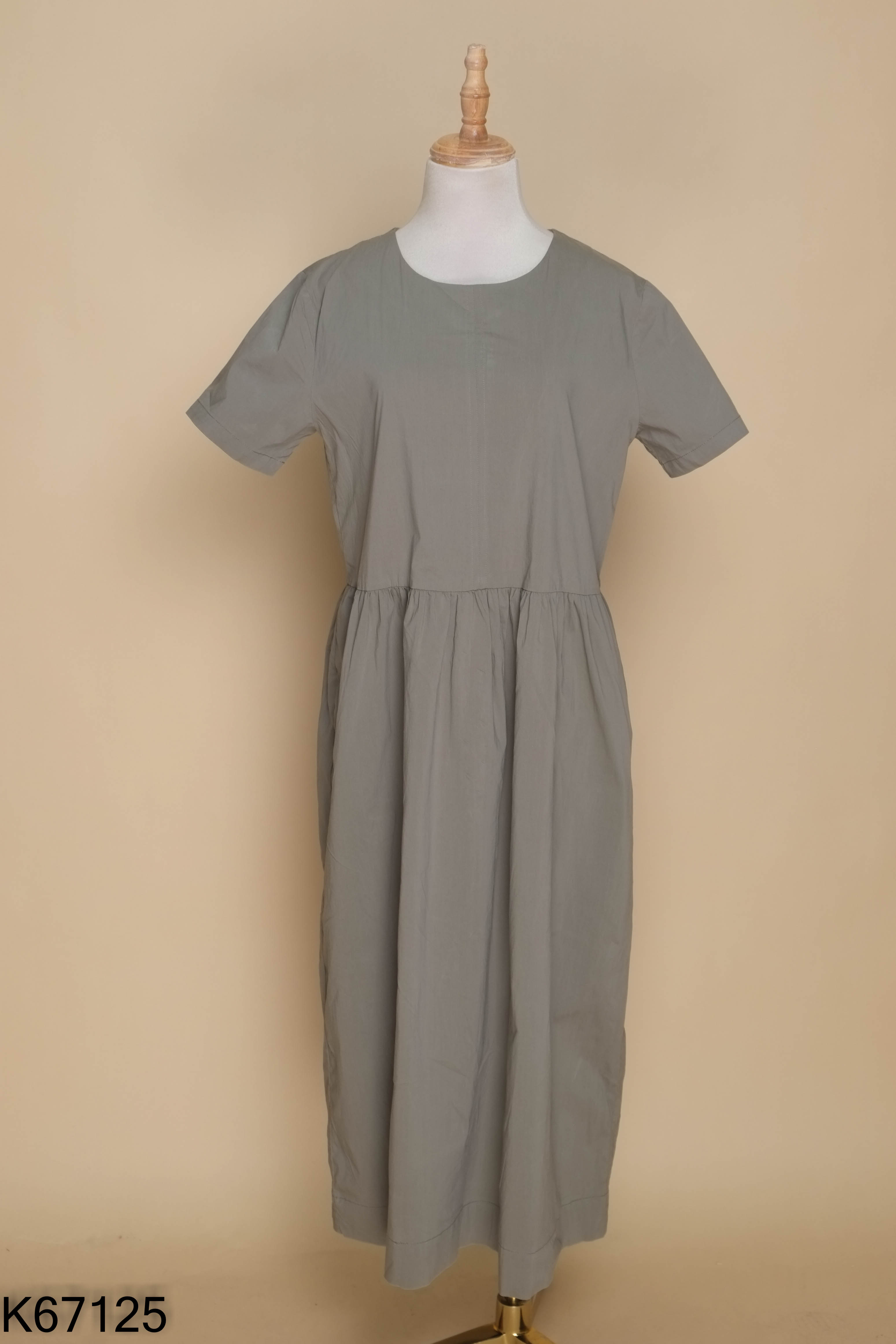 Váy xanh TOUGHSEN trơn babydoll