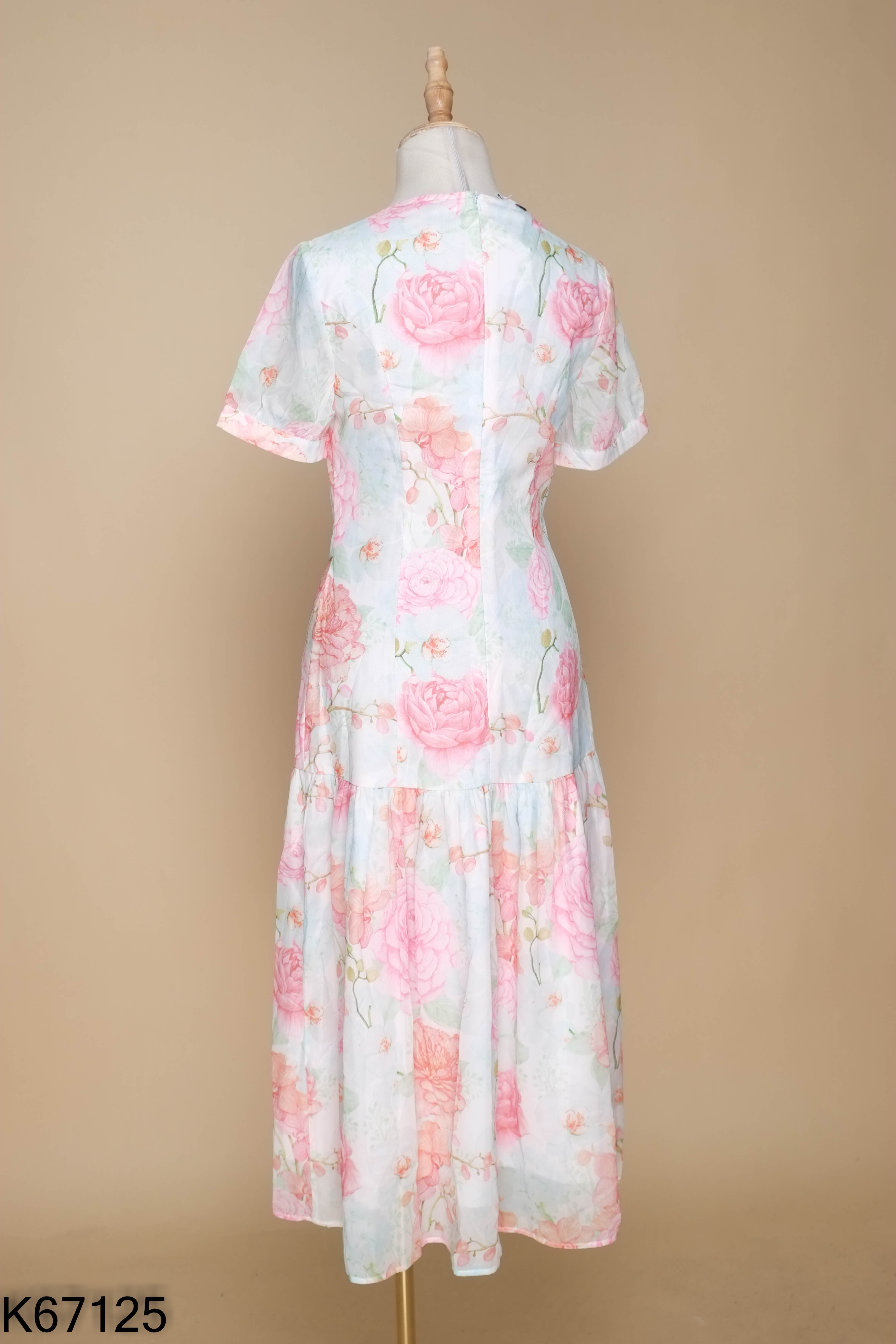 NEWTAG Váy hoa màu sắc I-QUEEN FASHION