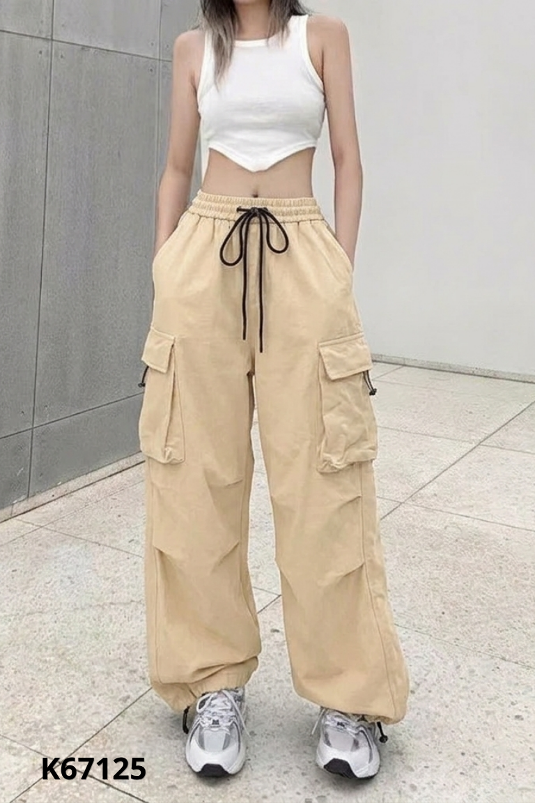 Quần OREETA thô nâu vàng