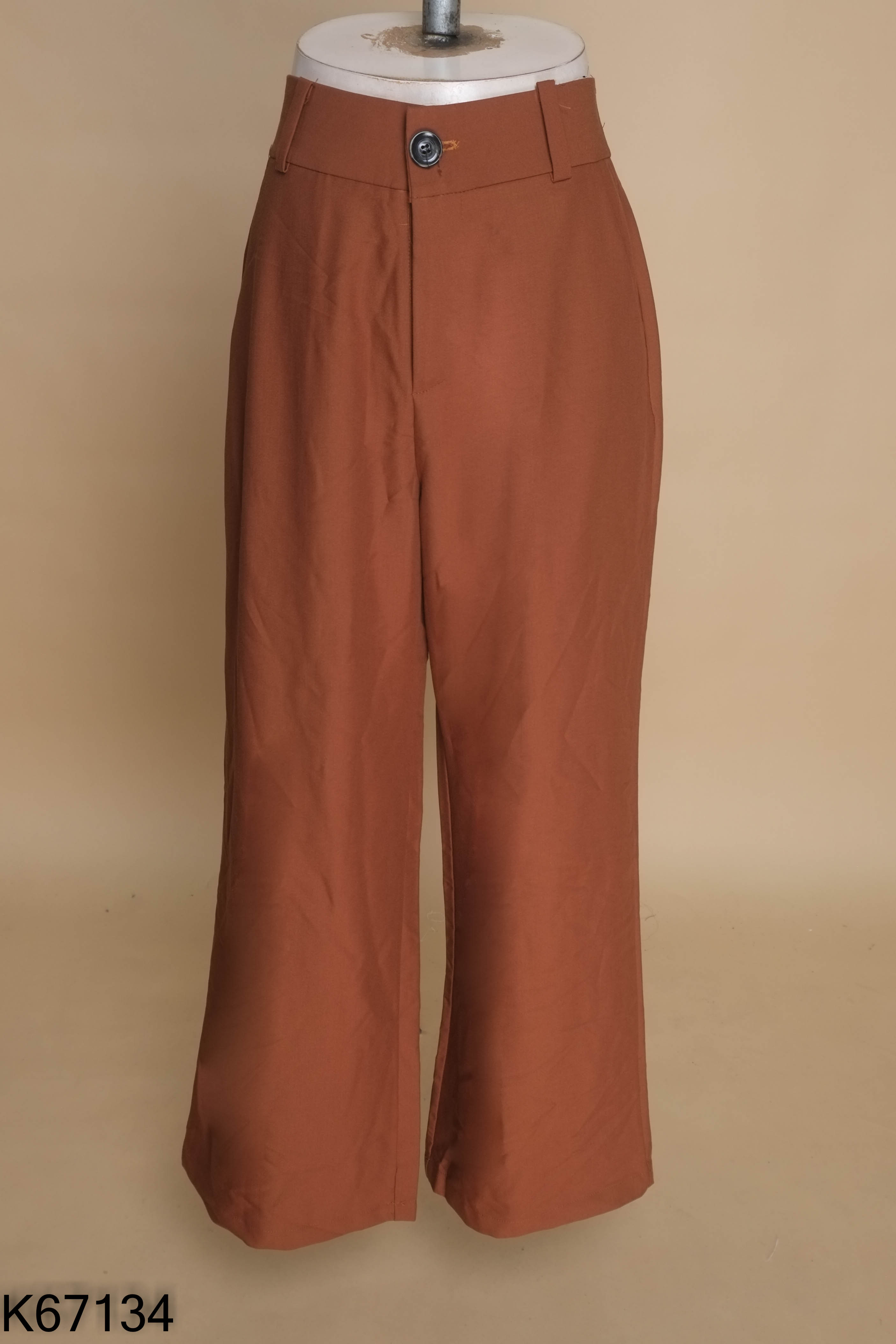 Quần 3CE BOUTIQUE nâu suông