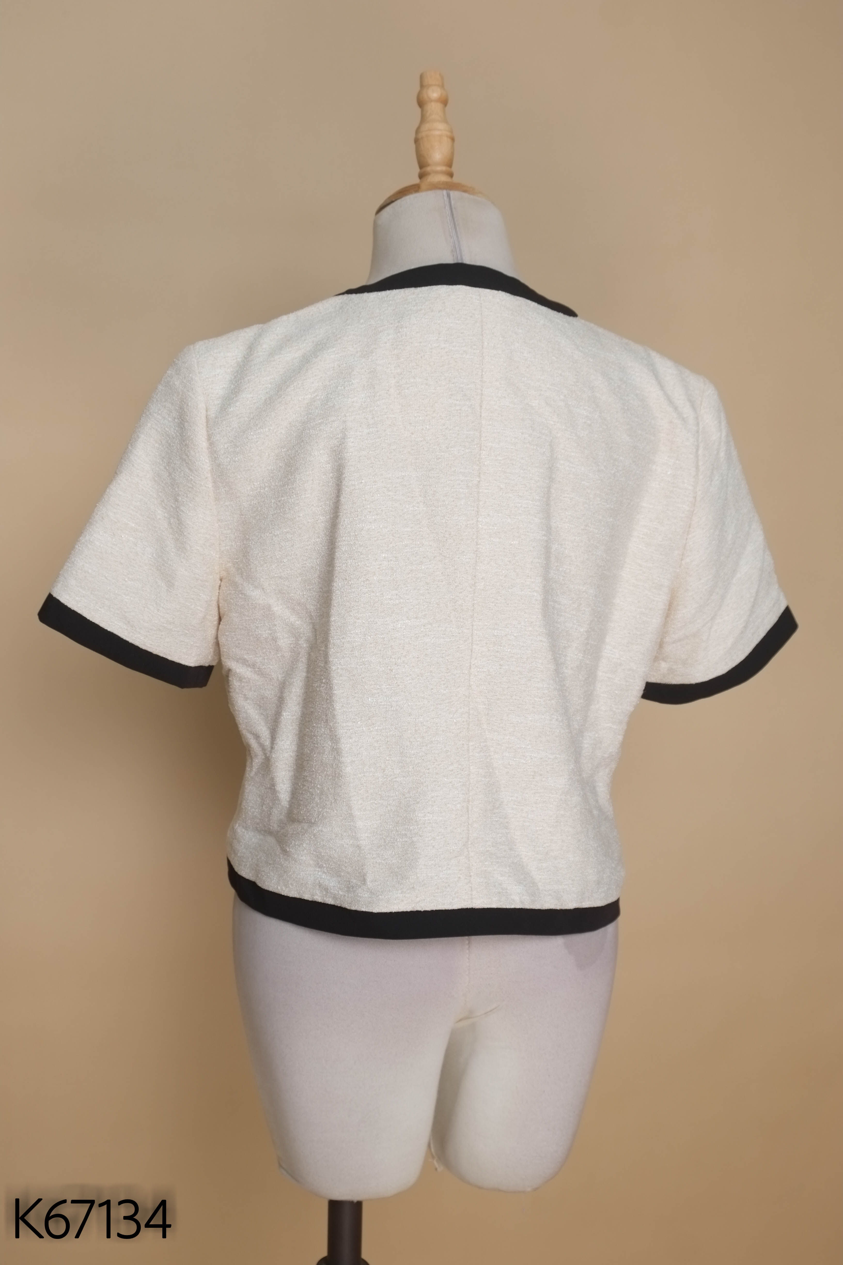 Áo be TINGCHE phối viền đen