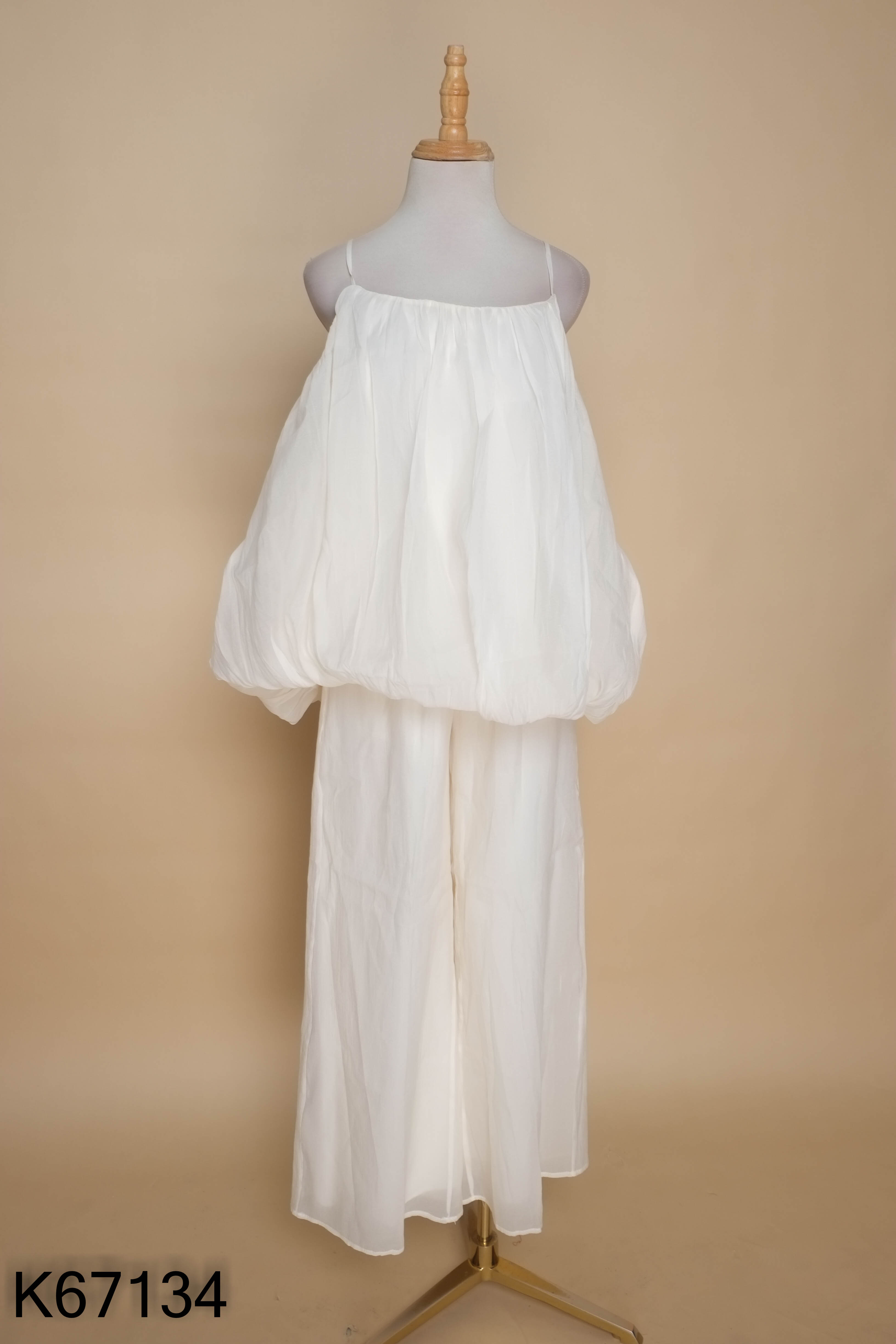 SET Áo be COSY dáng bí + Quần dài be