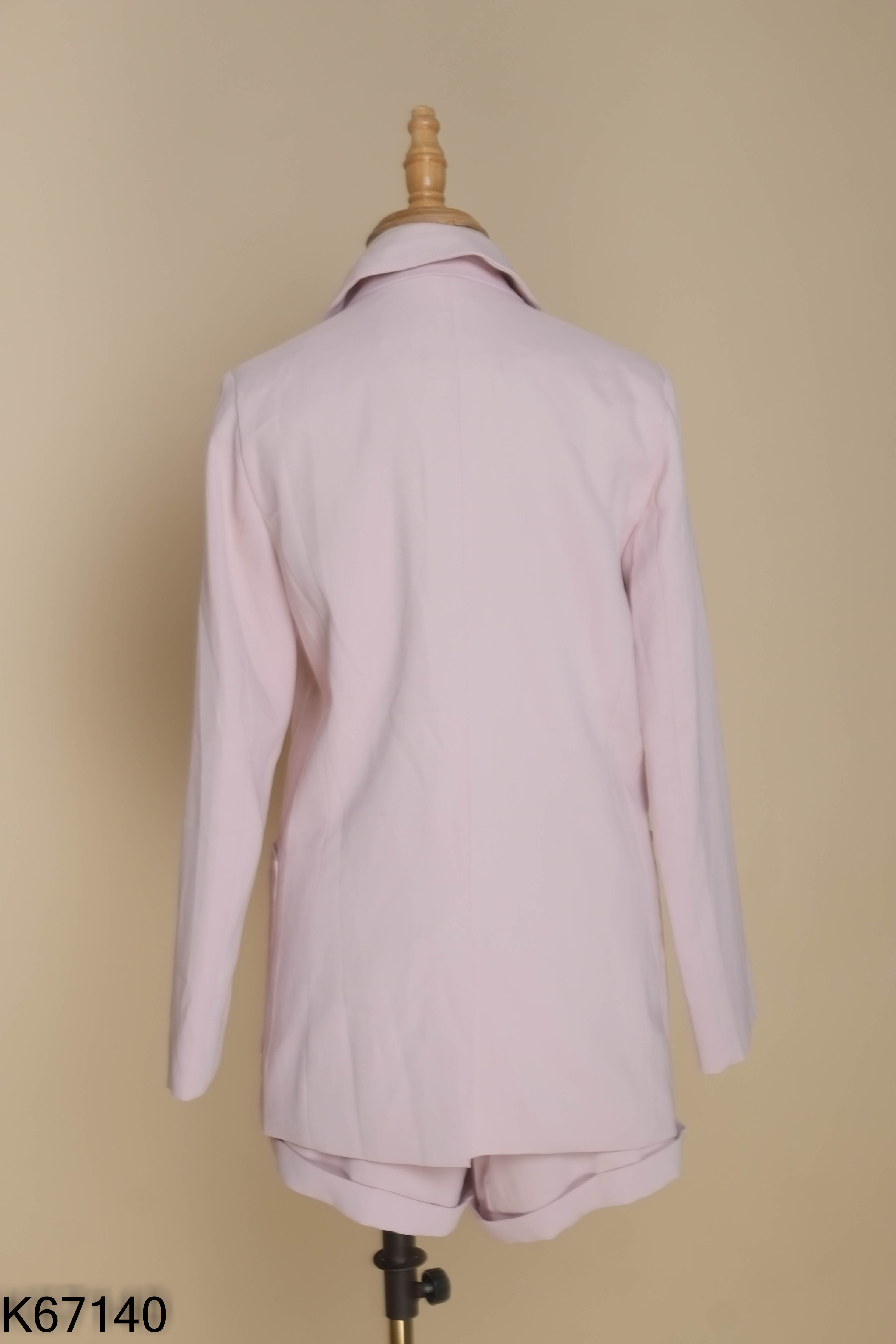 SET Blazer hồng khuy + quần short