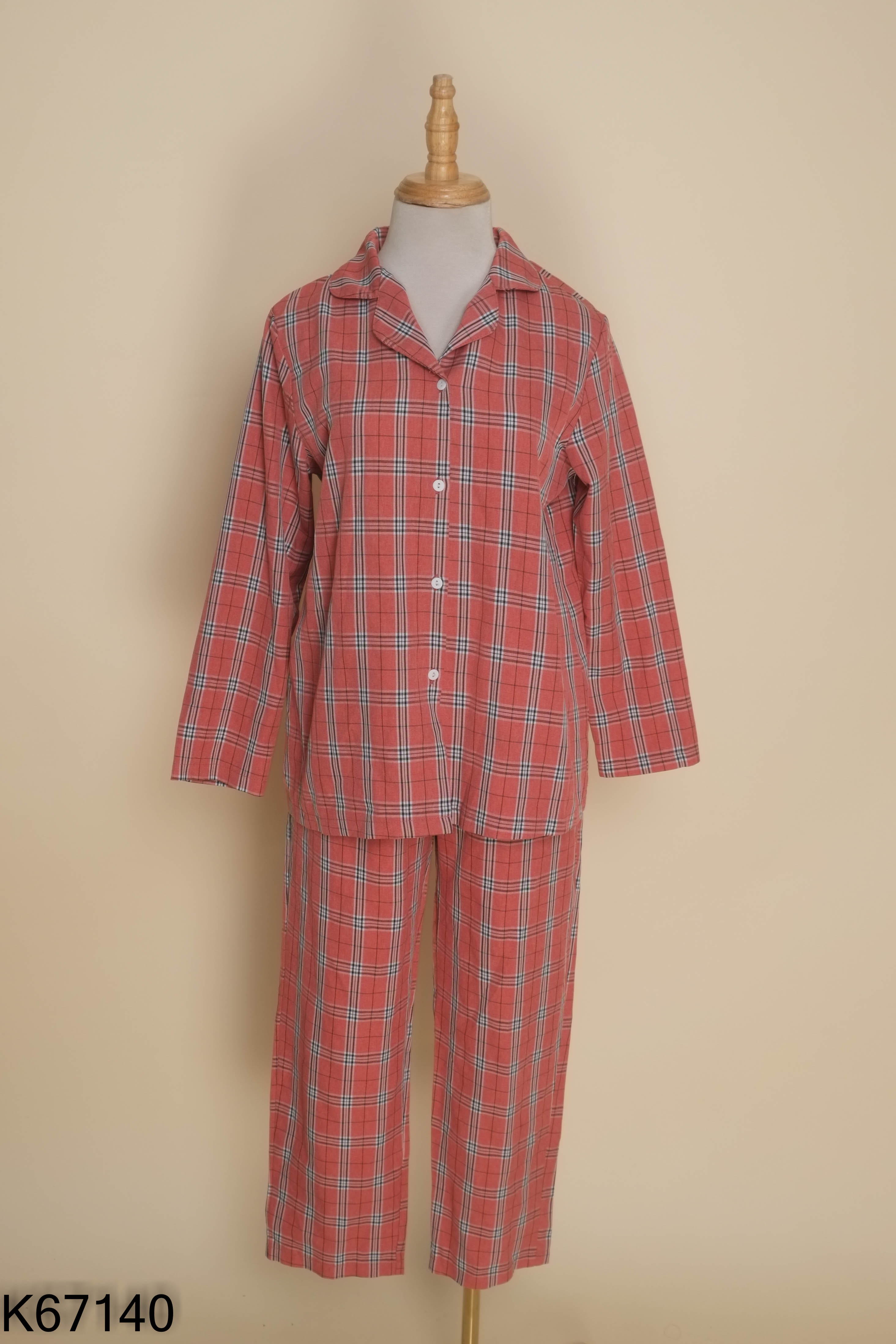 Set ngủ hồng kẻ LINH BÔNG'S+quần