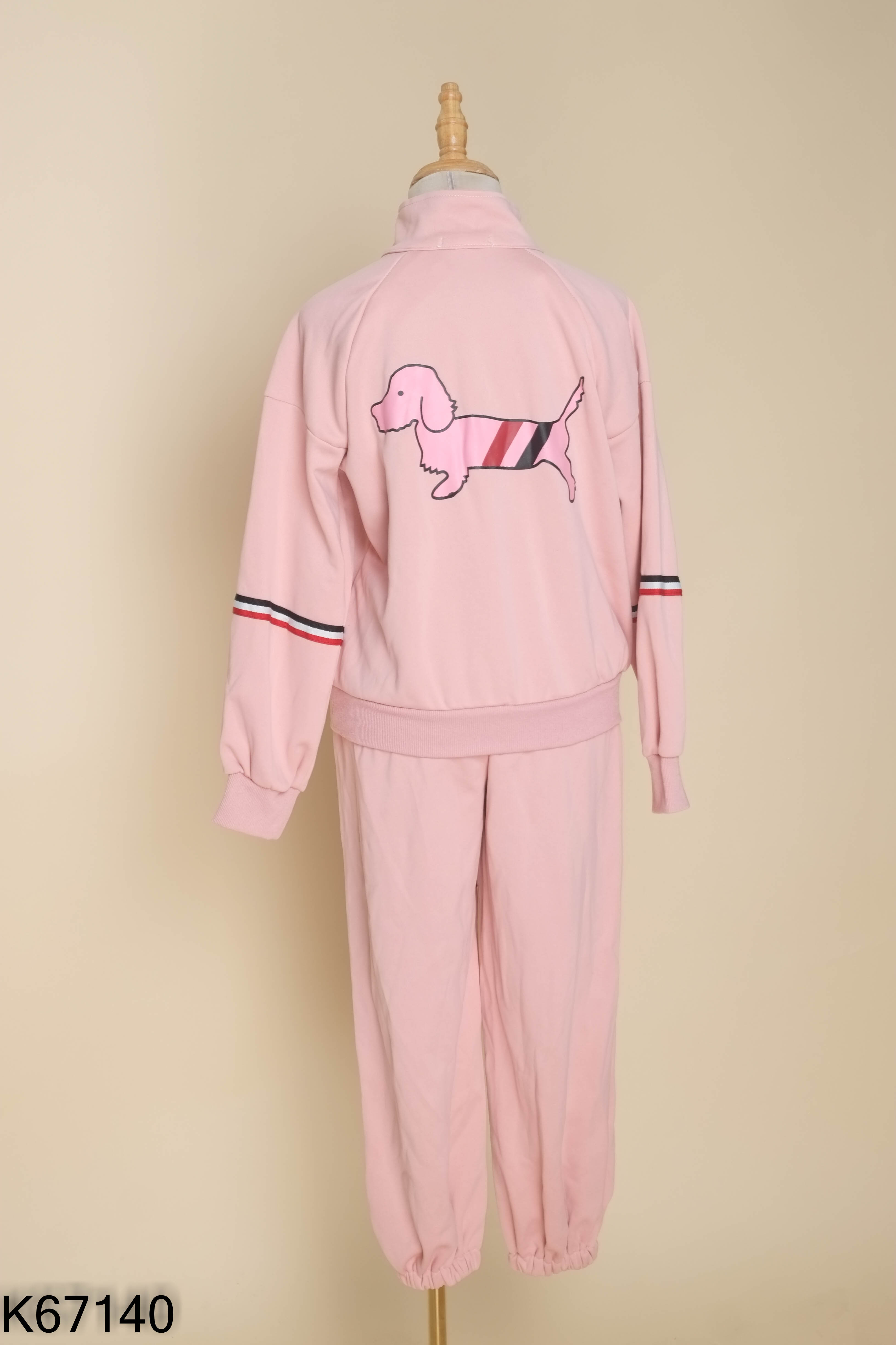NEWTAG set áo hoodie+ quần dài hồng đào