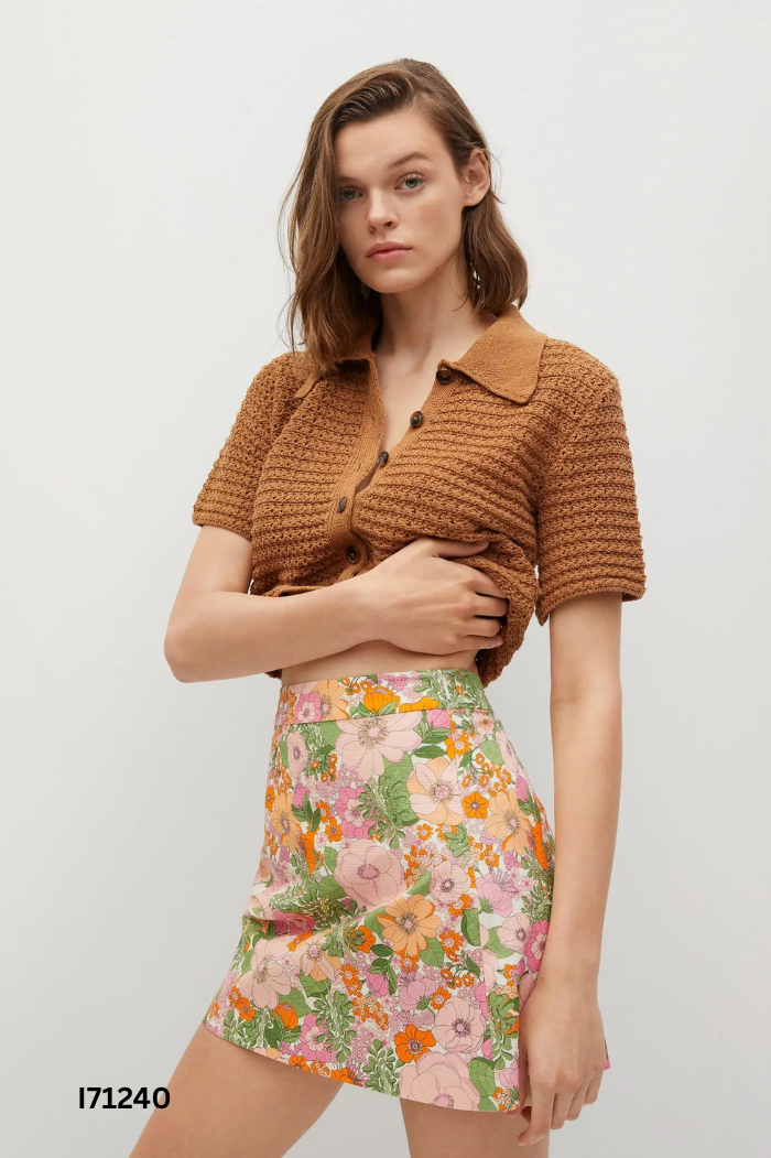 Quần short LIBÉ xanh hoạ tiết