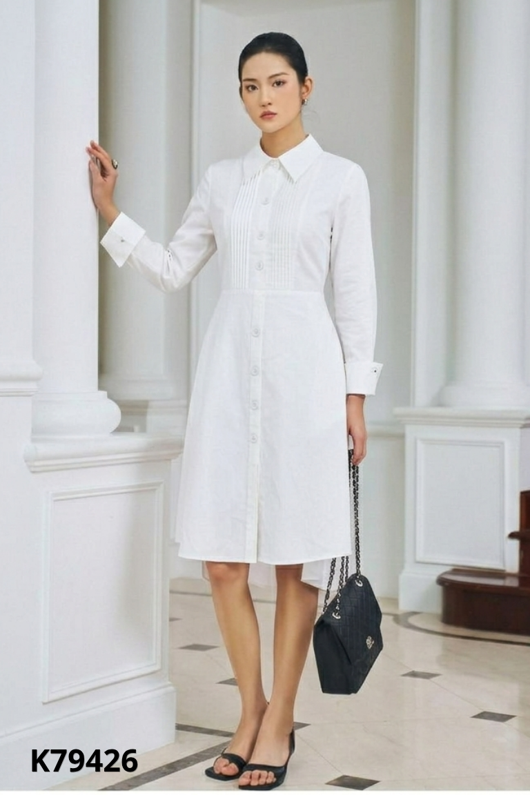 NEWTAG Váy EMVY be có đệm vai
