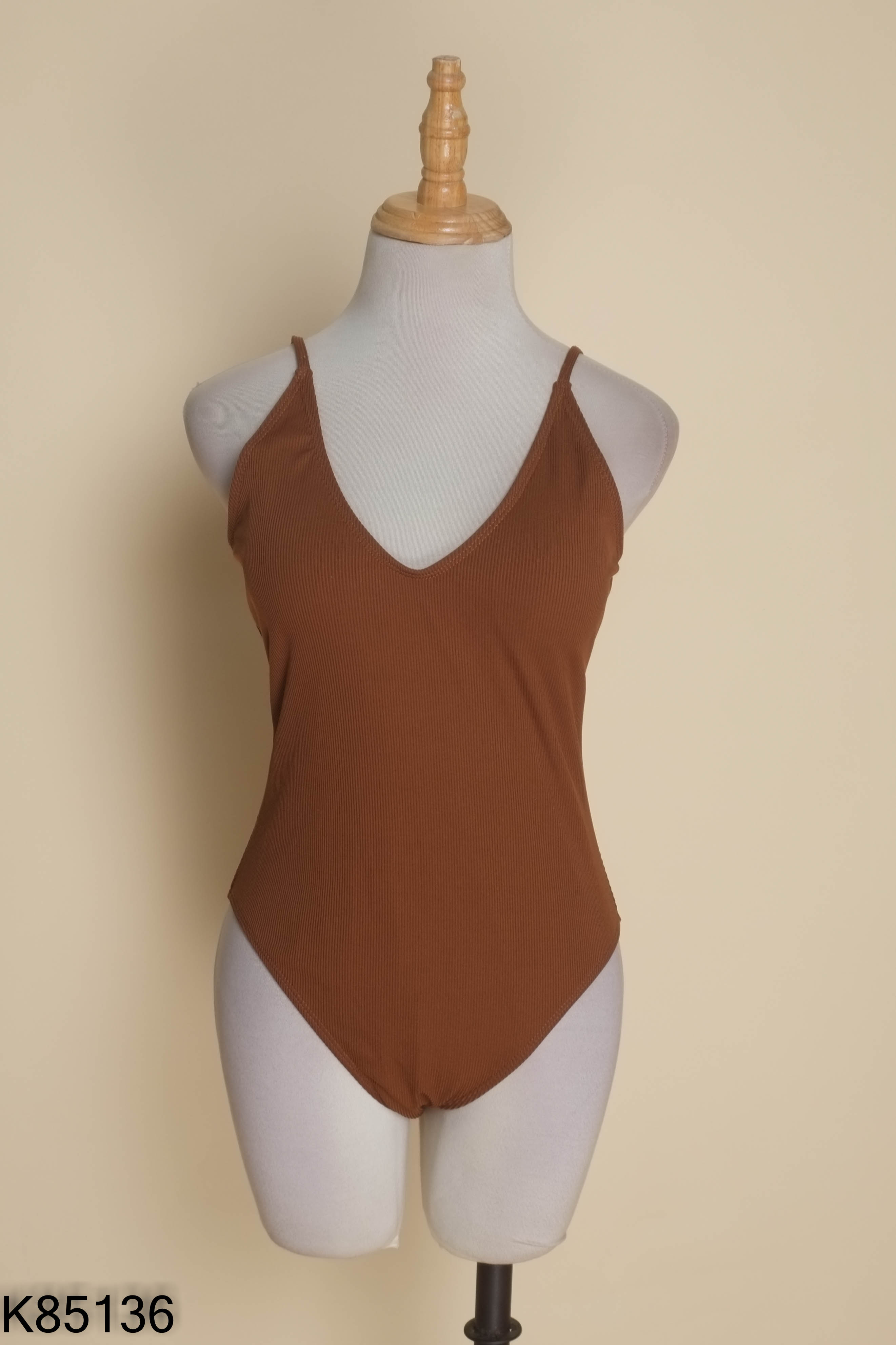 Jumpsuits nâu 2 dây