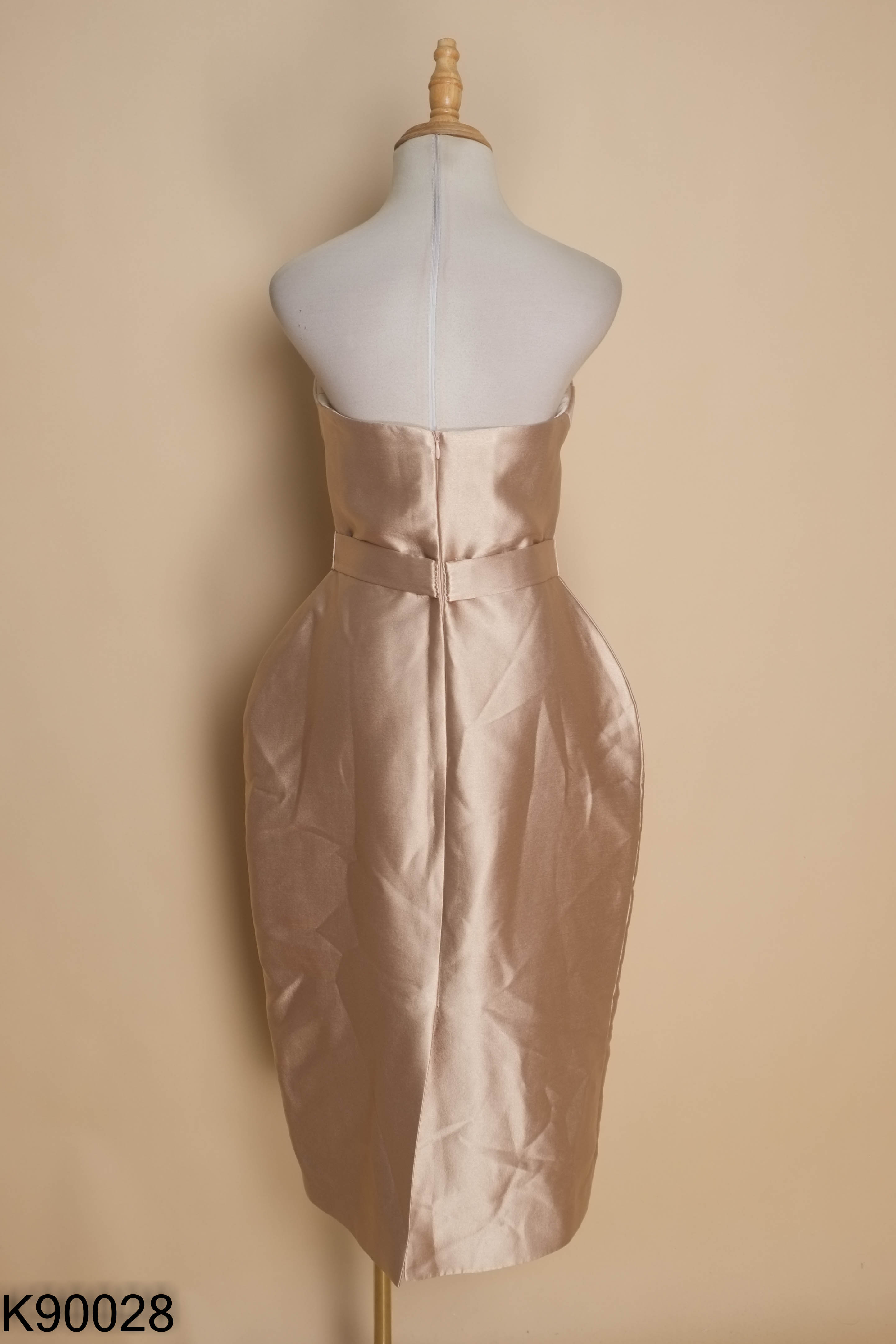 Váy DELICATE taffa nâu