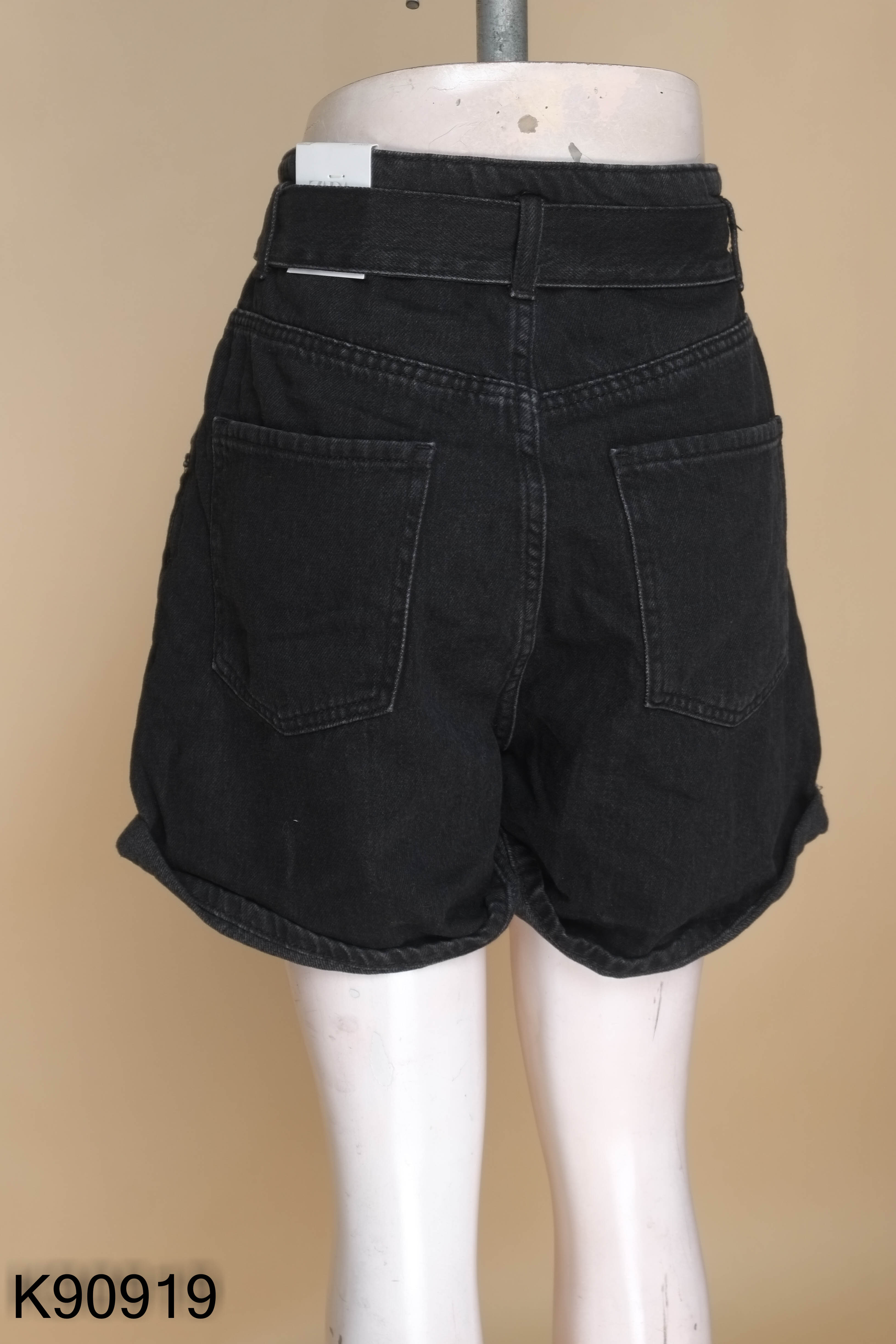 NEW Quần short jean ZARA đen