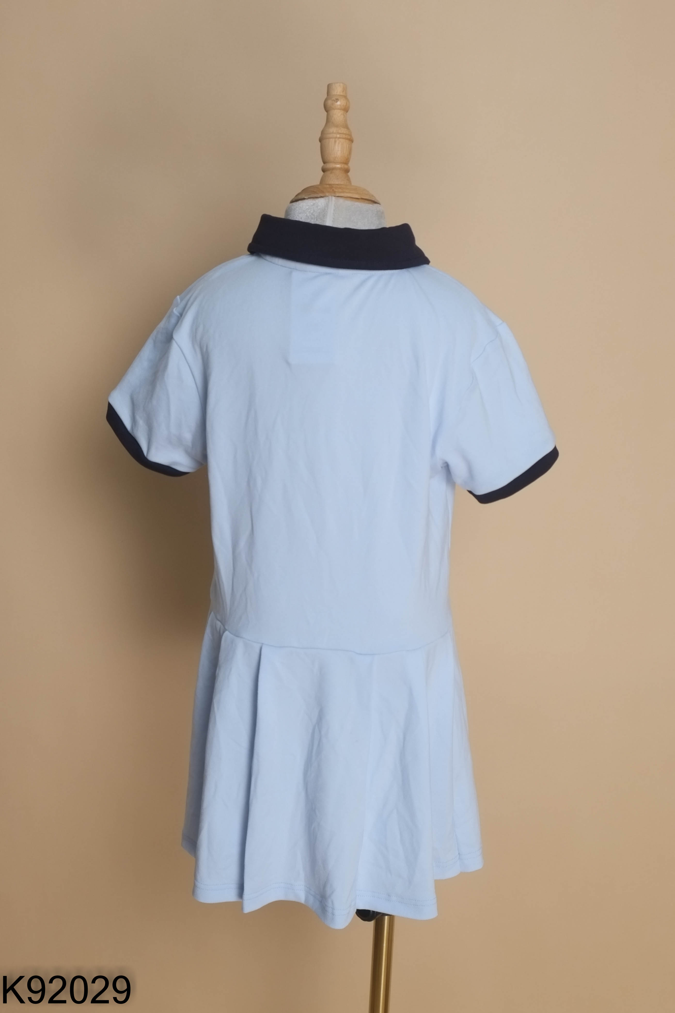 Váy xanh viền cổ BEEMON