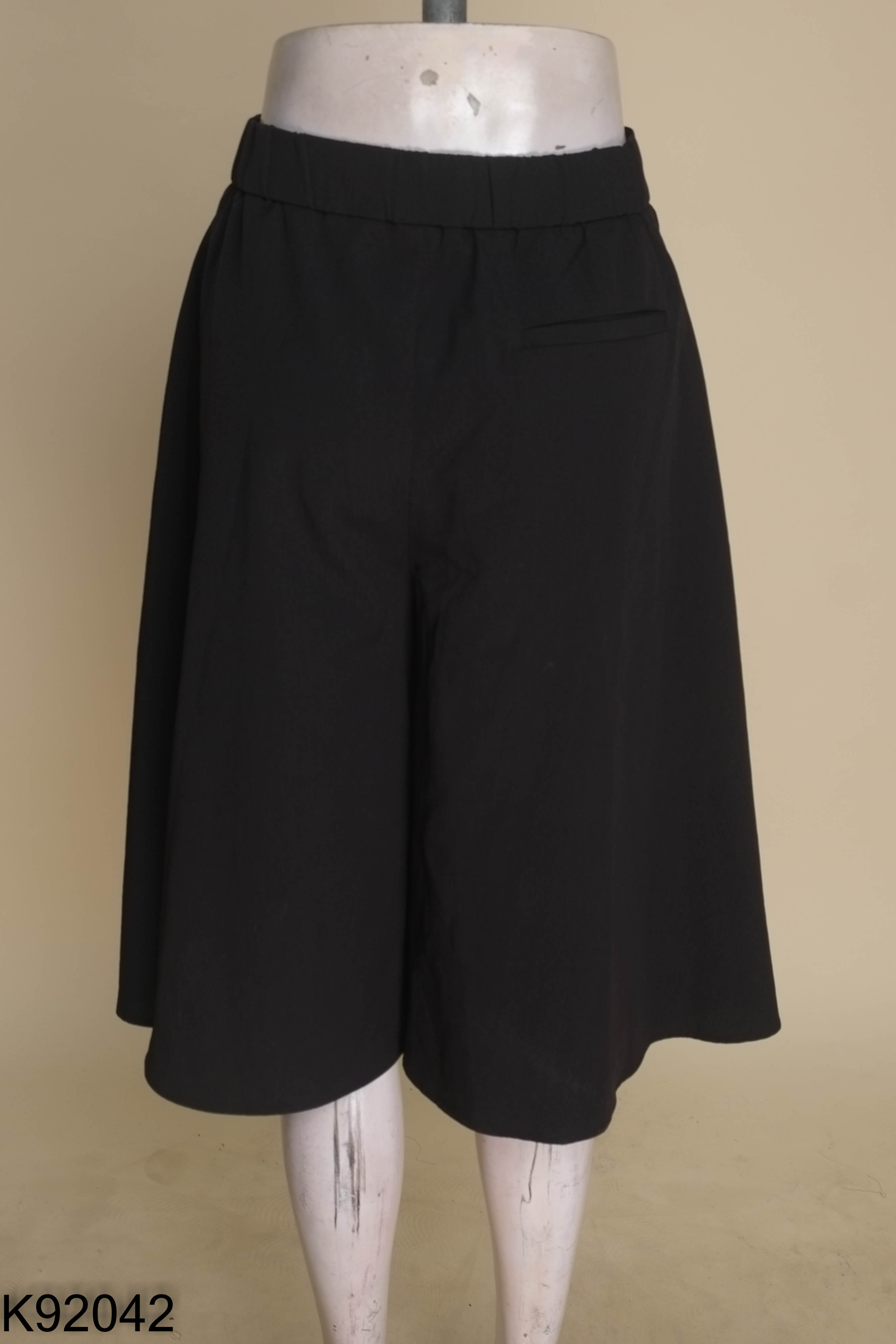 Quần culottes NARCIS đen