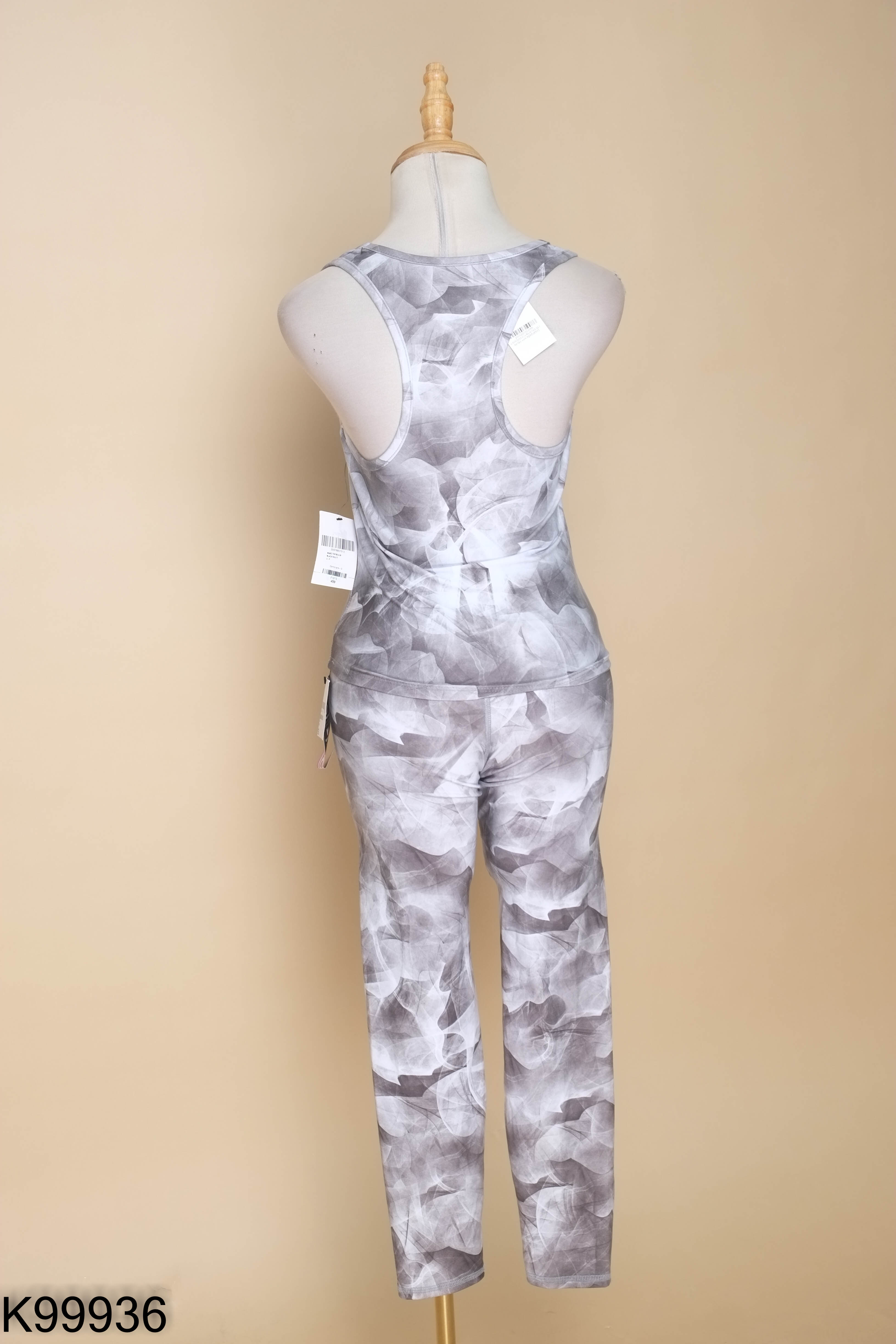 NEWTAG SET Áo tập xám FOREVER21 + Quần tập xám dài