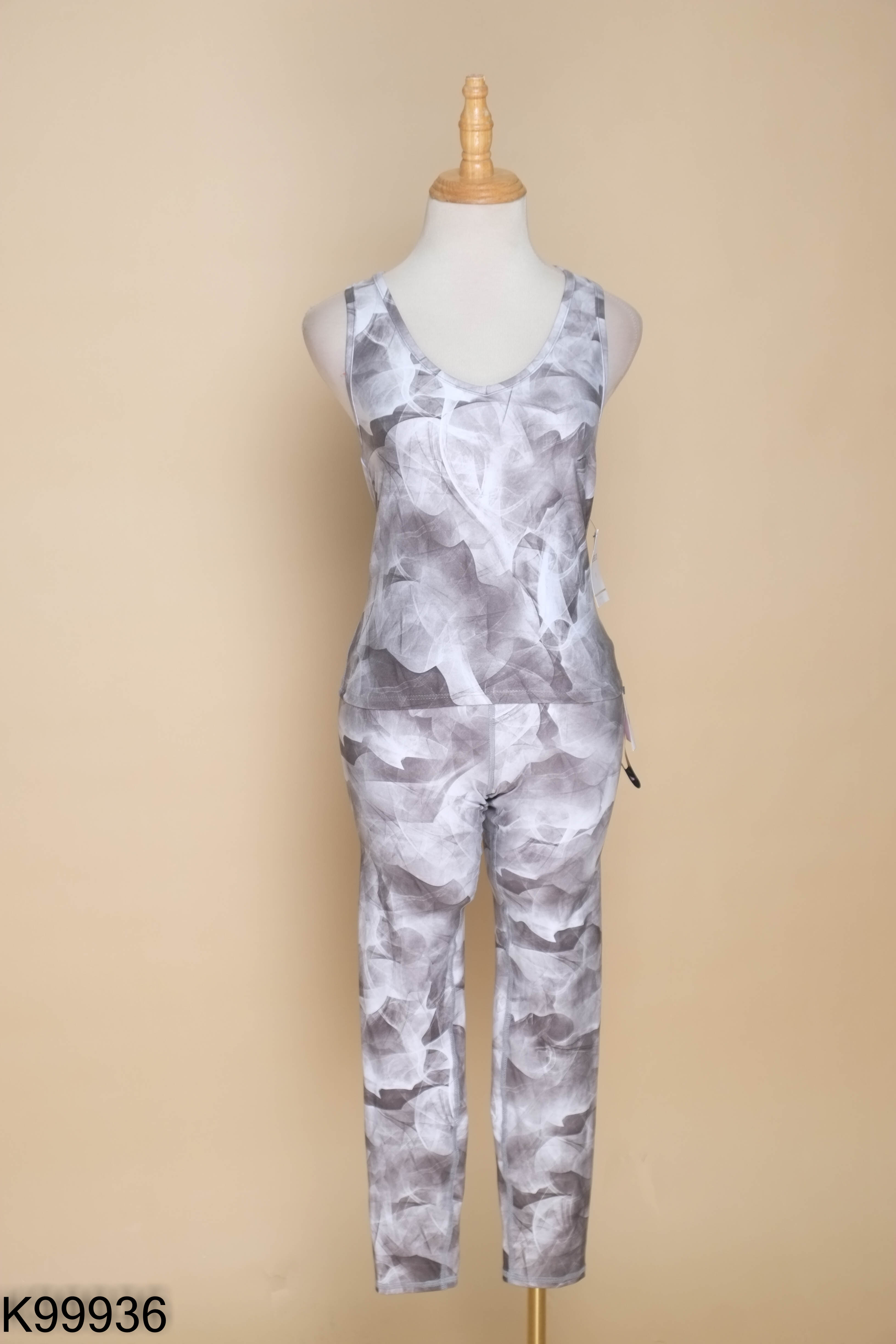 NEWTAG SET Áo tập xám FOREVER21 + Quần tập xám dài