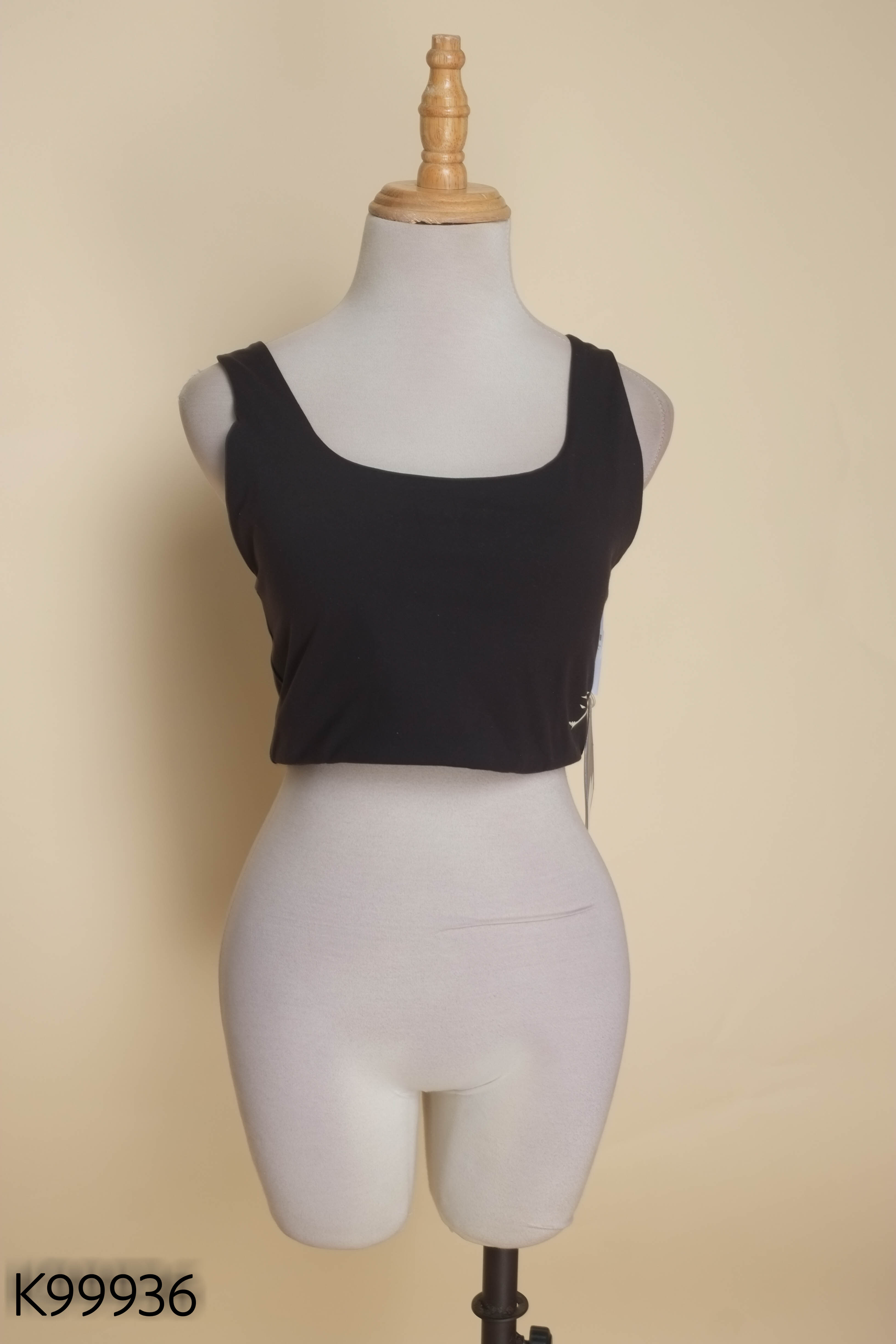 NEWTAG áo bra GYMSHARK đen trơn