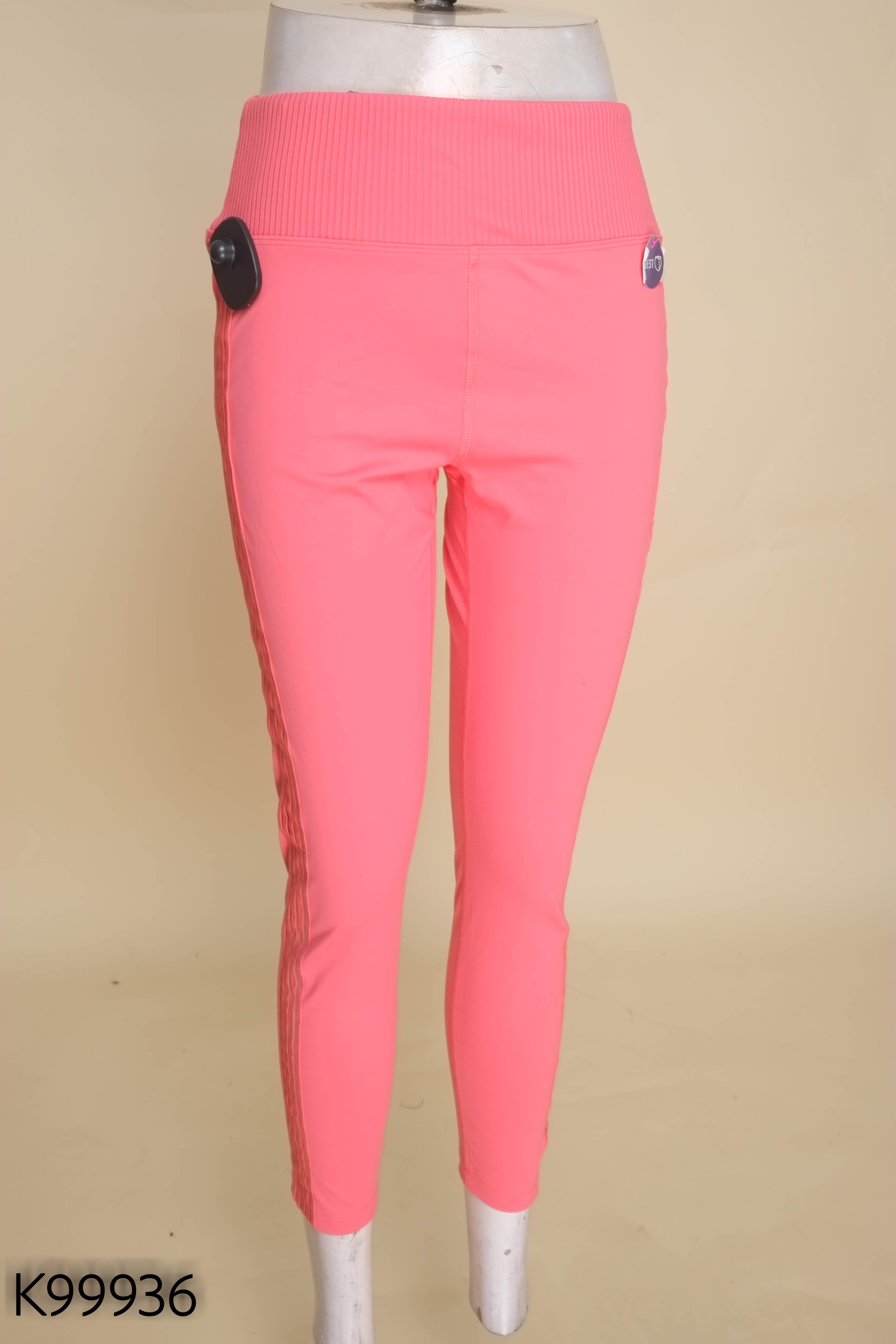 NEWTAG quần dài PINK hồng kẻ cạnh