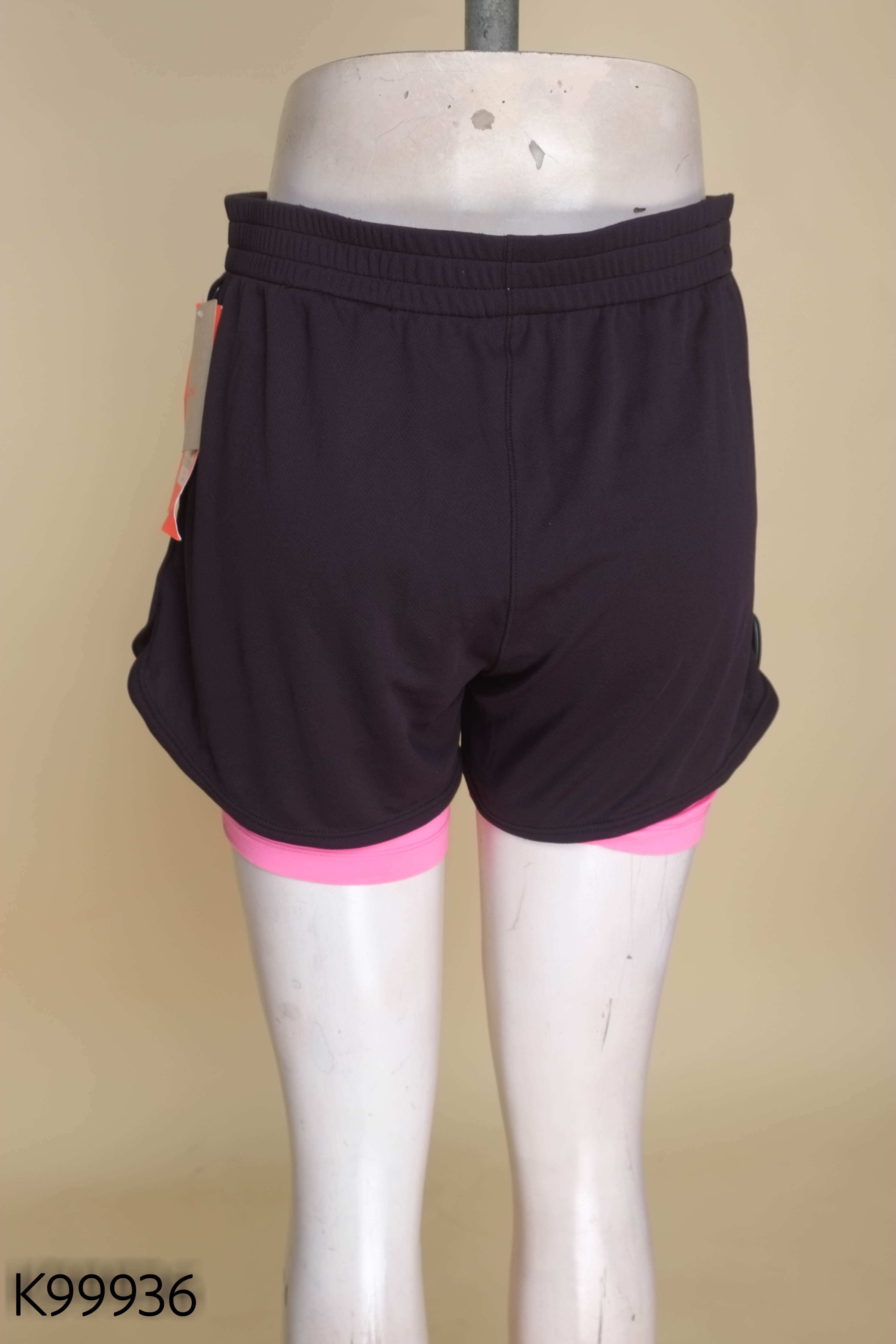 NEWTAG quần short HM đen mix hồng