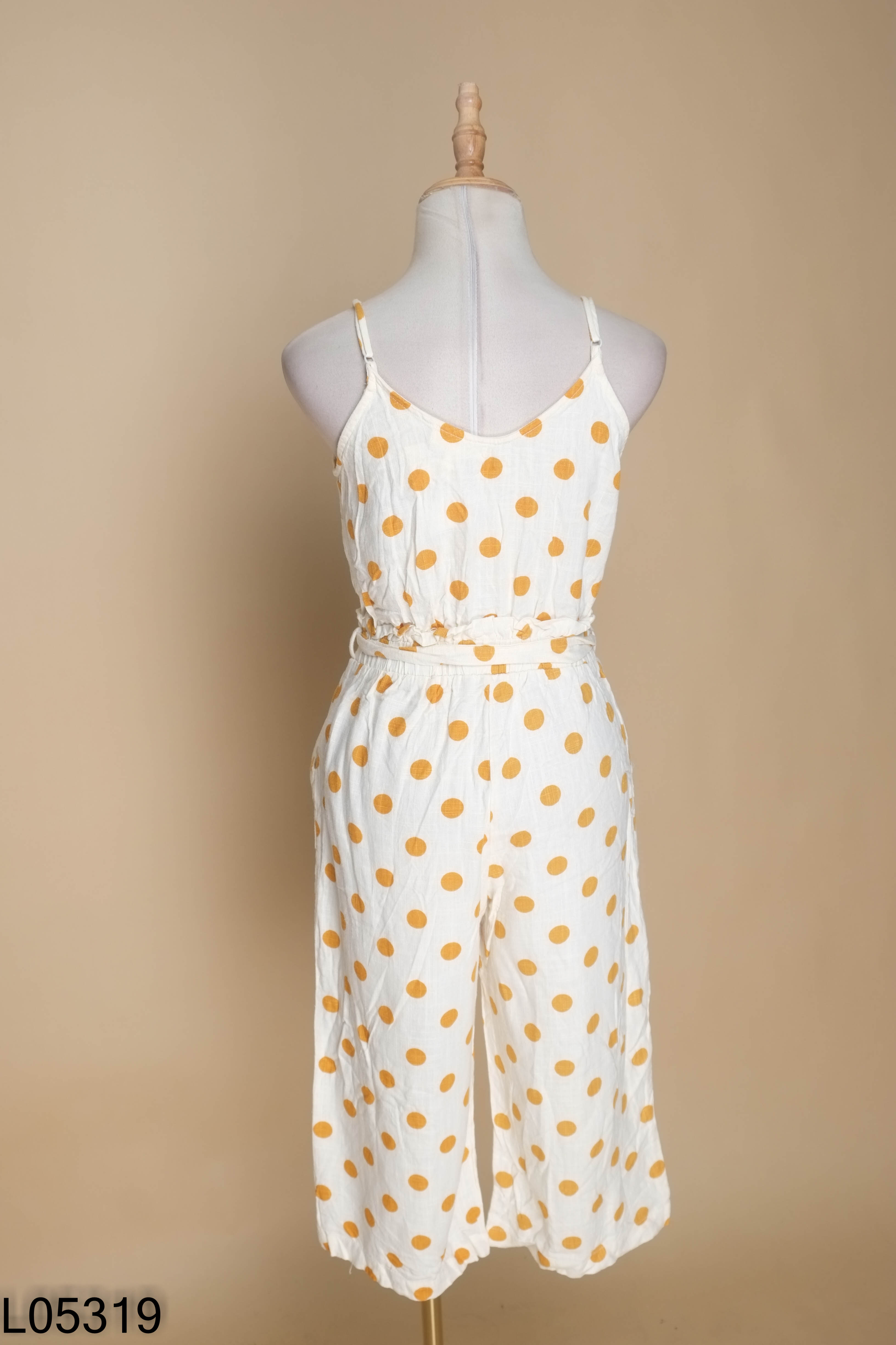 Jumpsuit MONTEAU be chấm bi