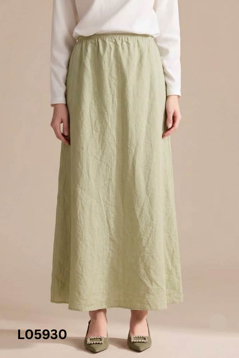 Chân váy UNIQLO xanh