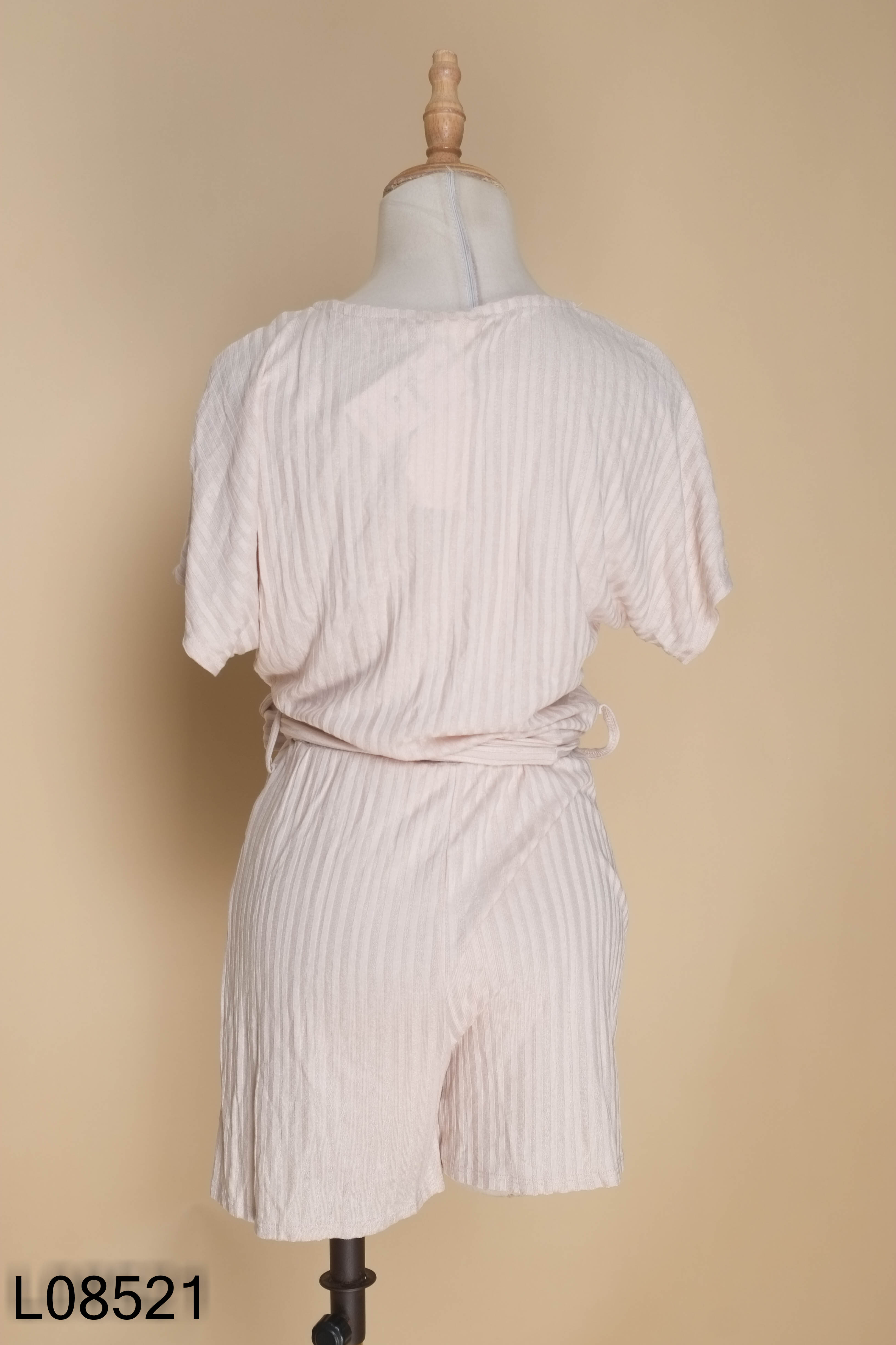 NEWTAG Jumpsuit be H&M trơn phối dây eo