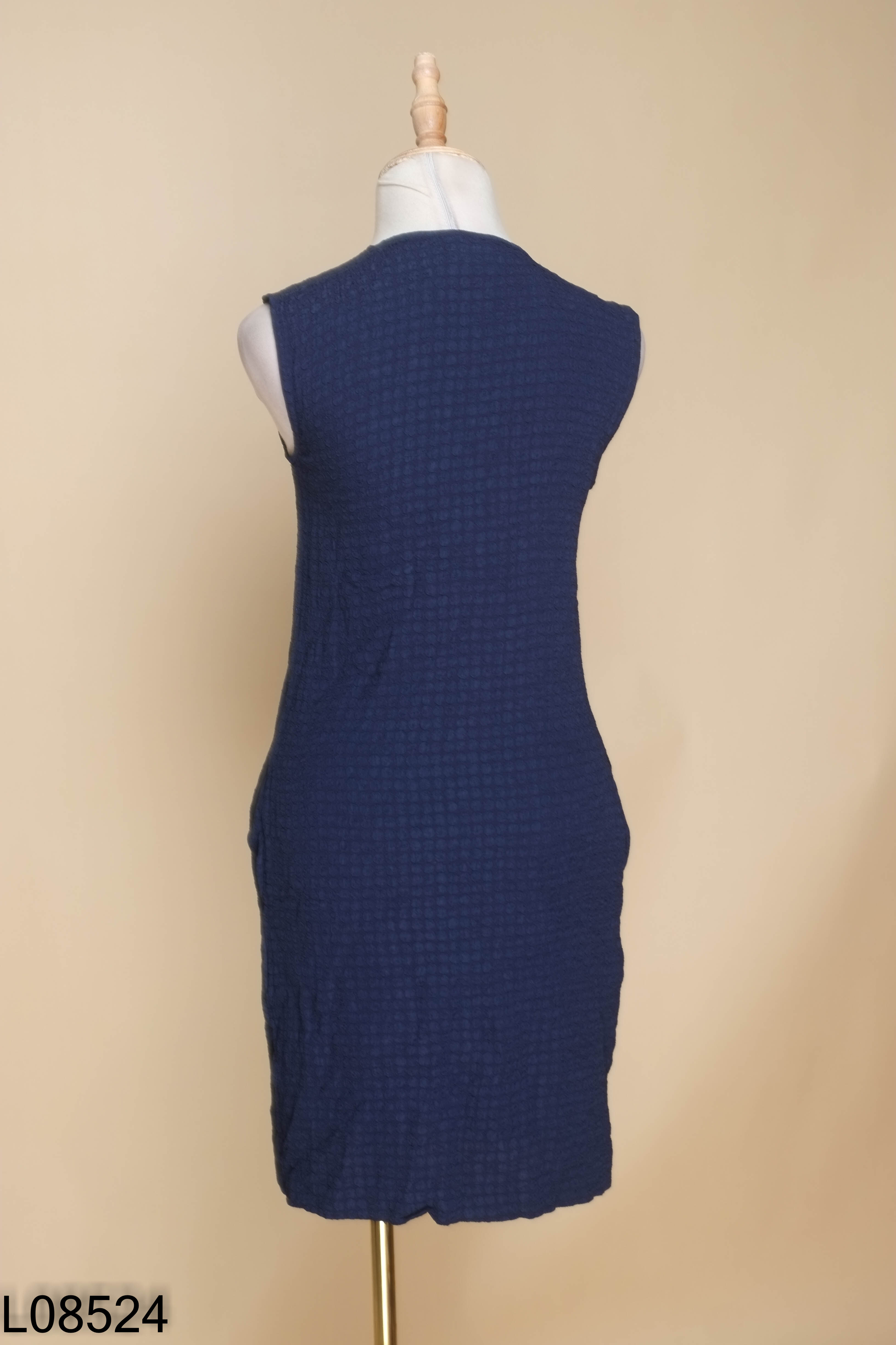 Váy xanh MASSIMO DUTTI sát nách