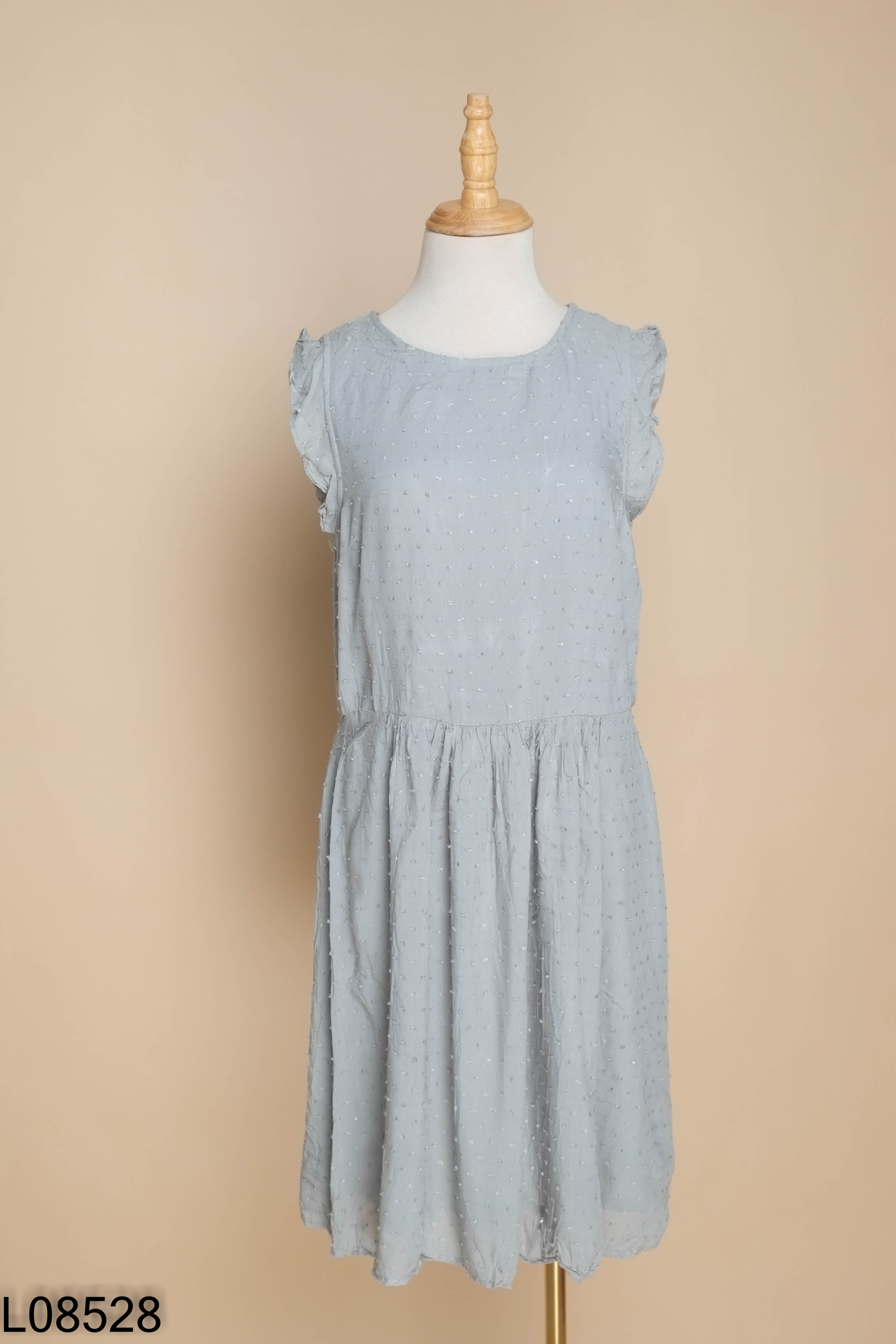 Váy xanh H&M sát nách babydoll