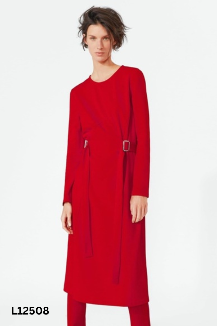 NEWTAG Váy ZARA đỏ dài tay