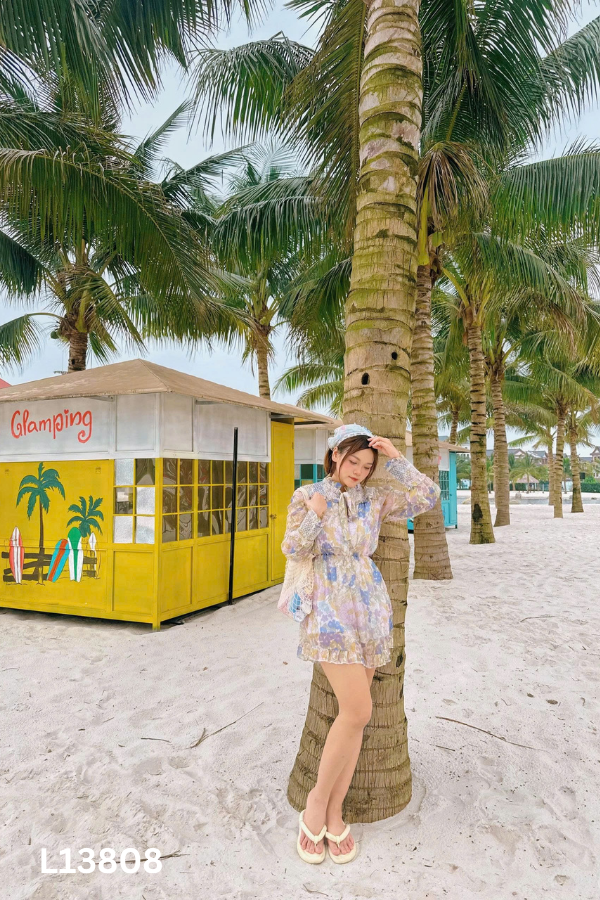 Váy voan MIKS be phối hoa