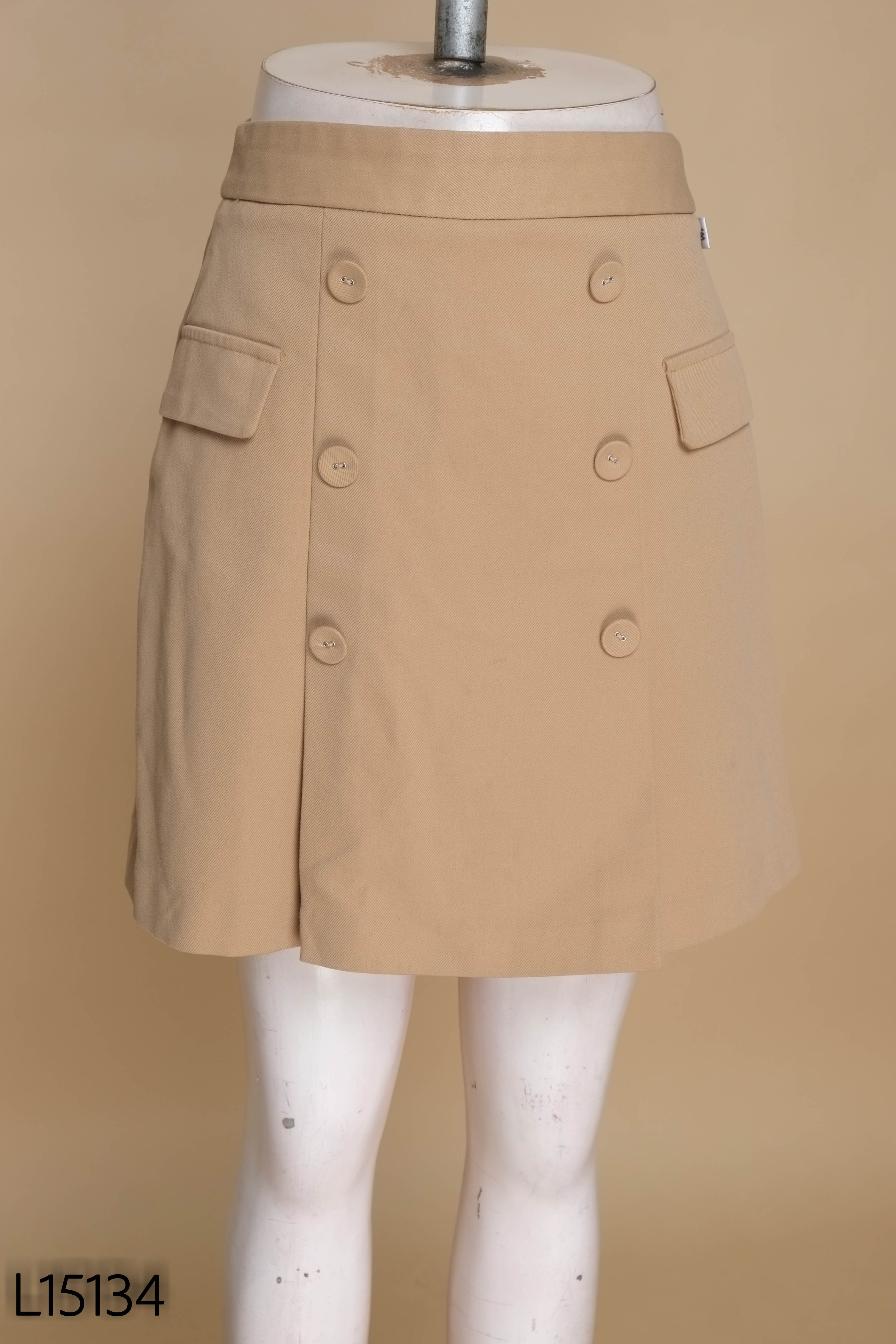 Chân váy nâu chữ A JM DRESS DESIGN