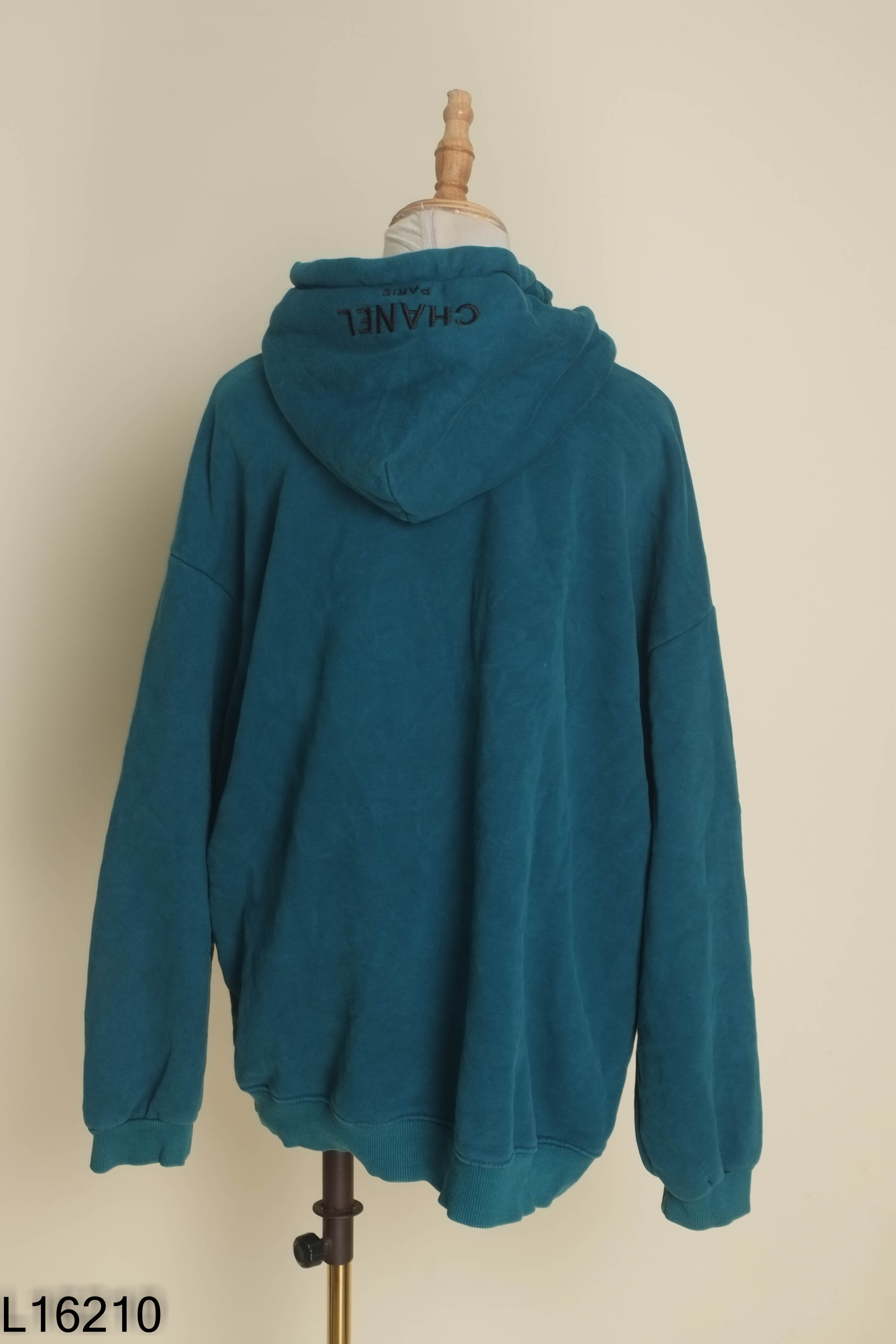 Áo hoodie R.STUDIO xanh cổ vịt