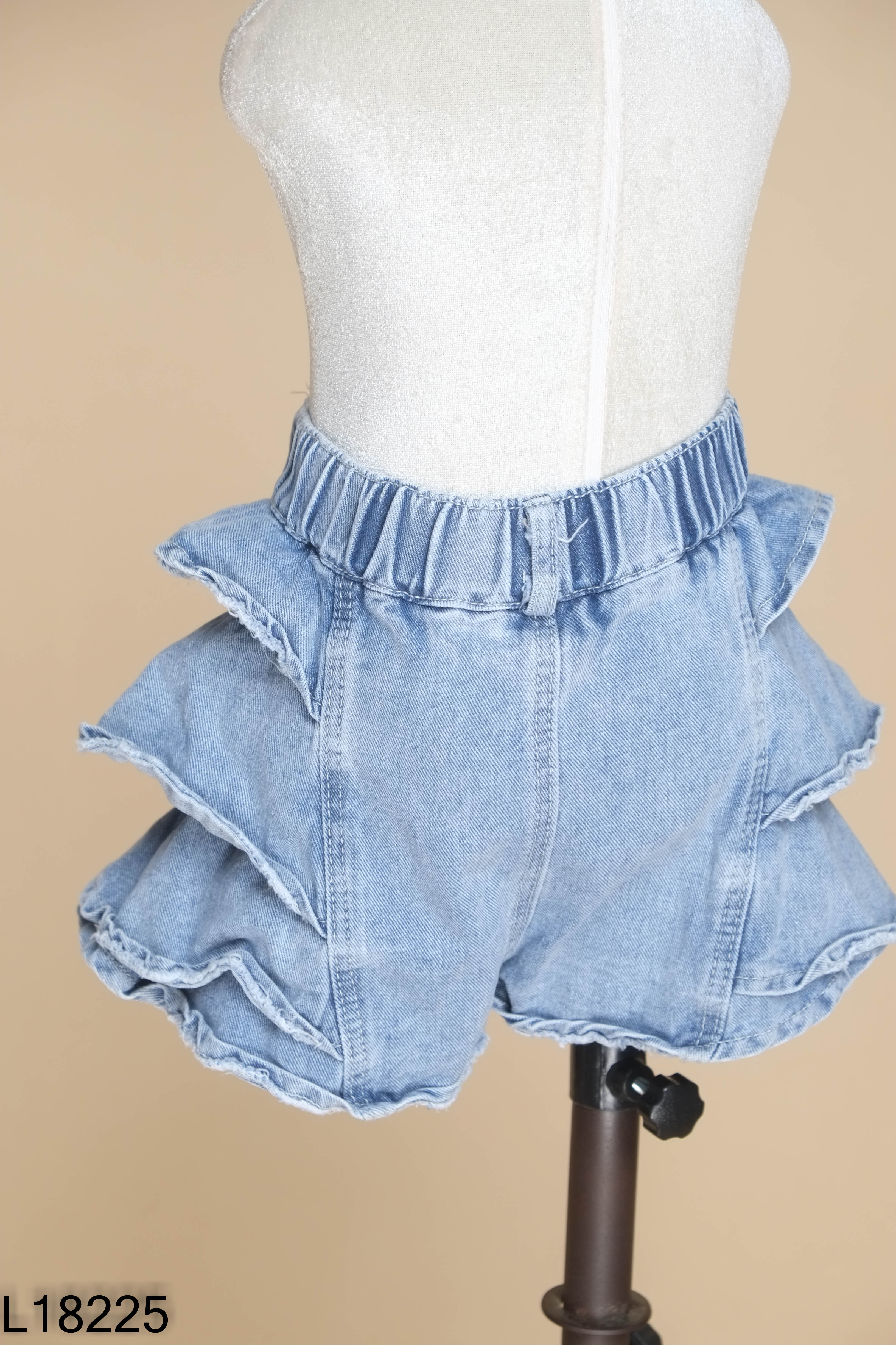 Quần shorts jeans xanh bèo KIDS