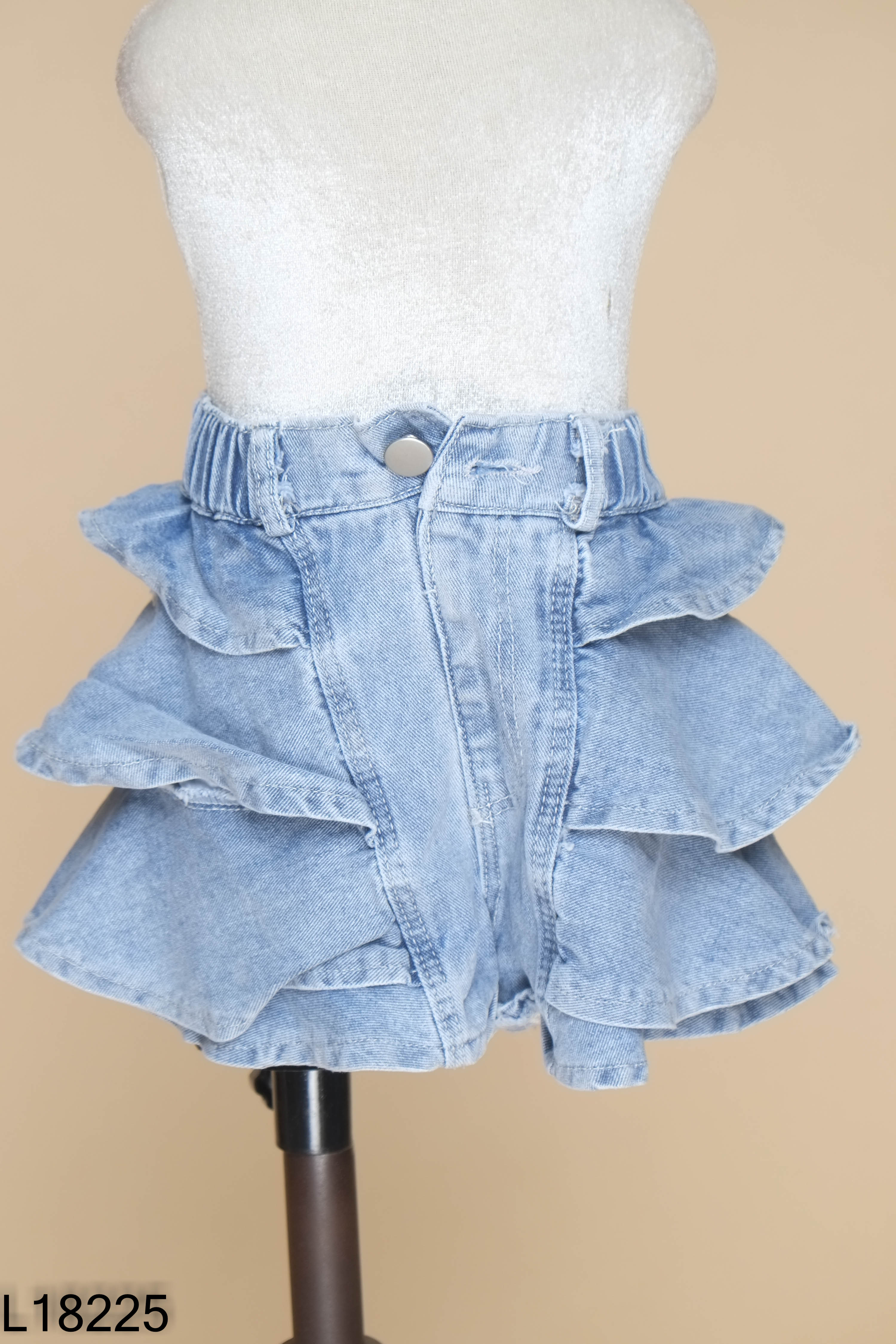 Quần shorts jeans xanh bèo KIDS