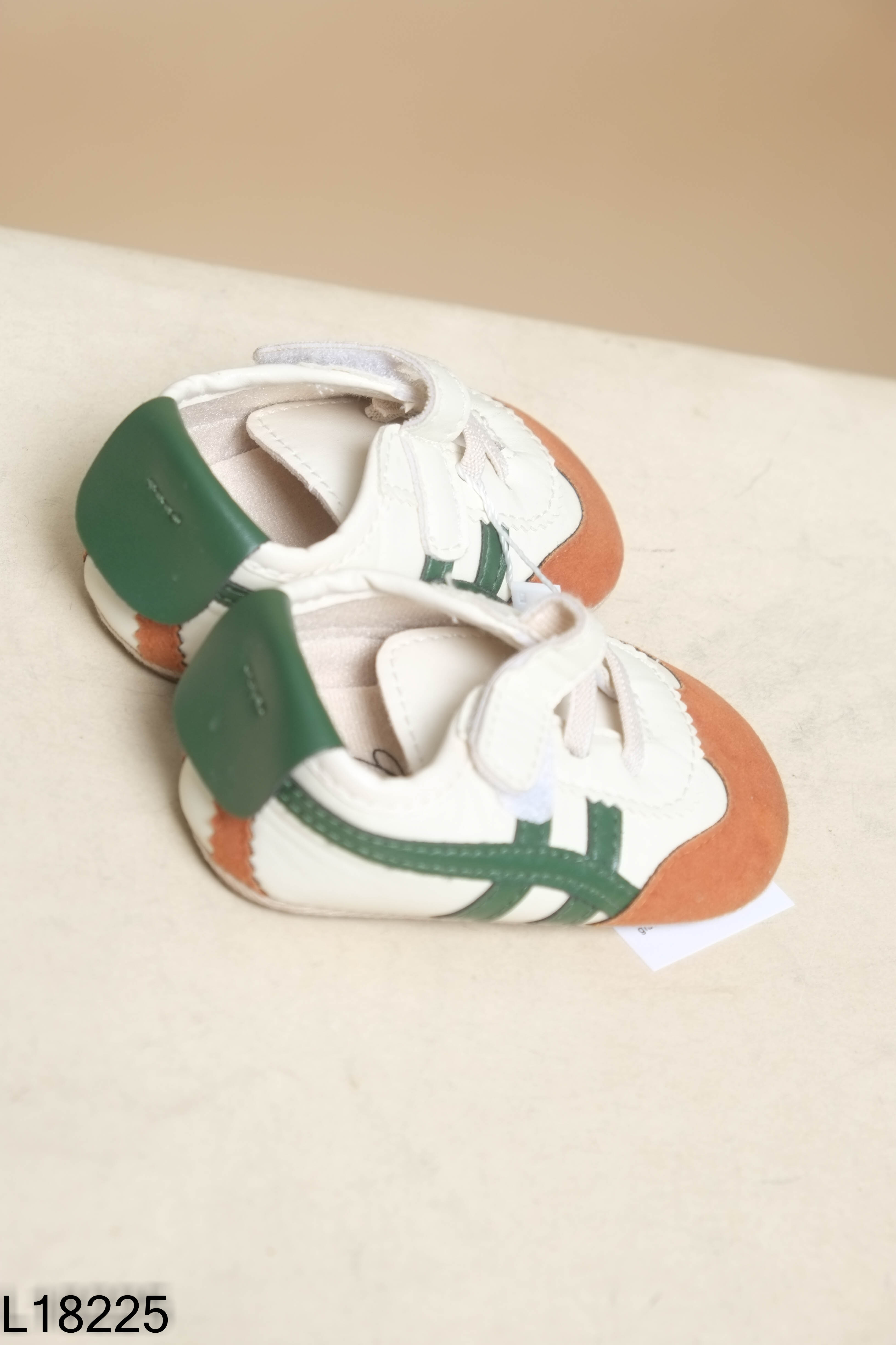 Giày be phối xanh nâu KIDS