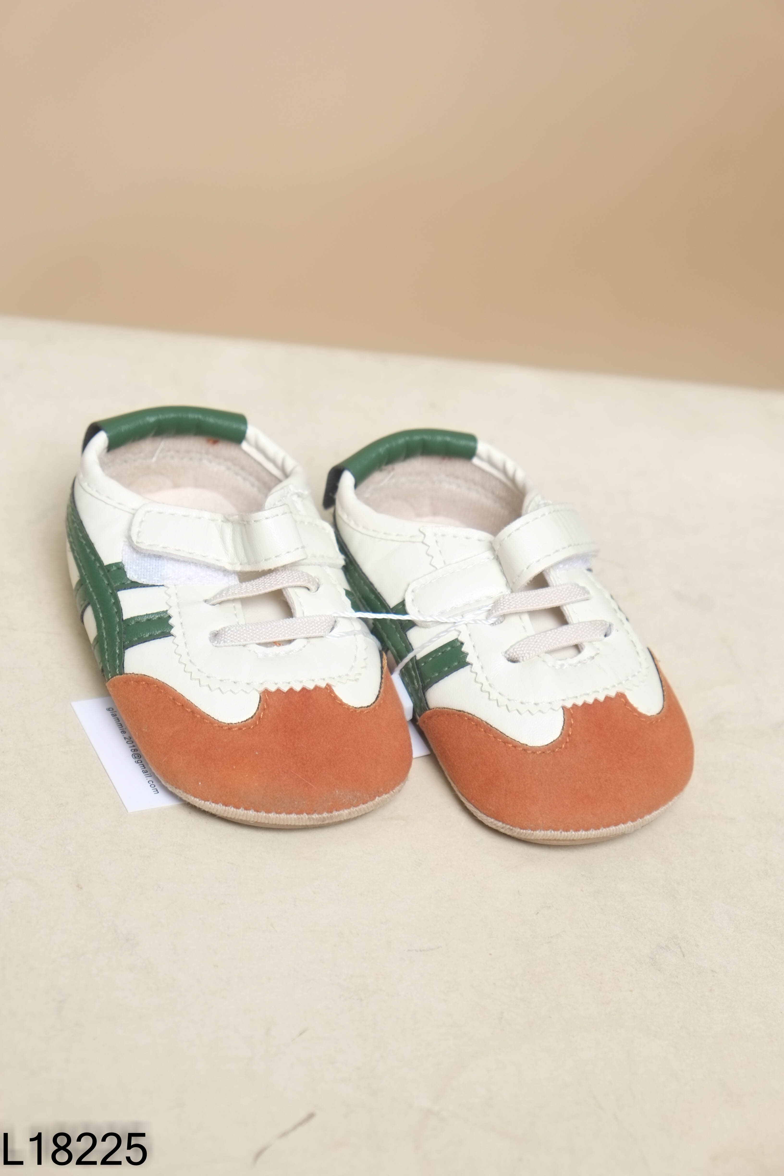 Giày be phối xanh nâu KIDS