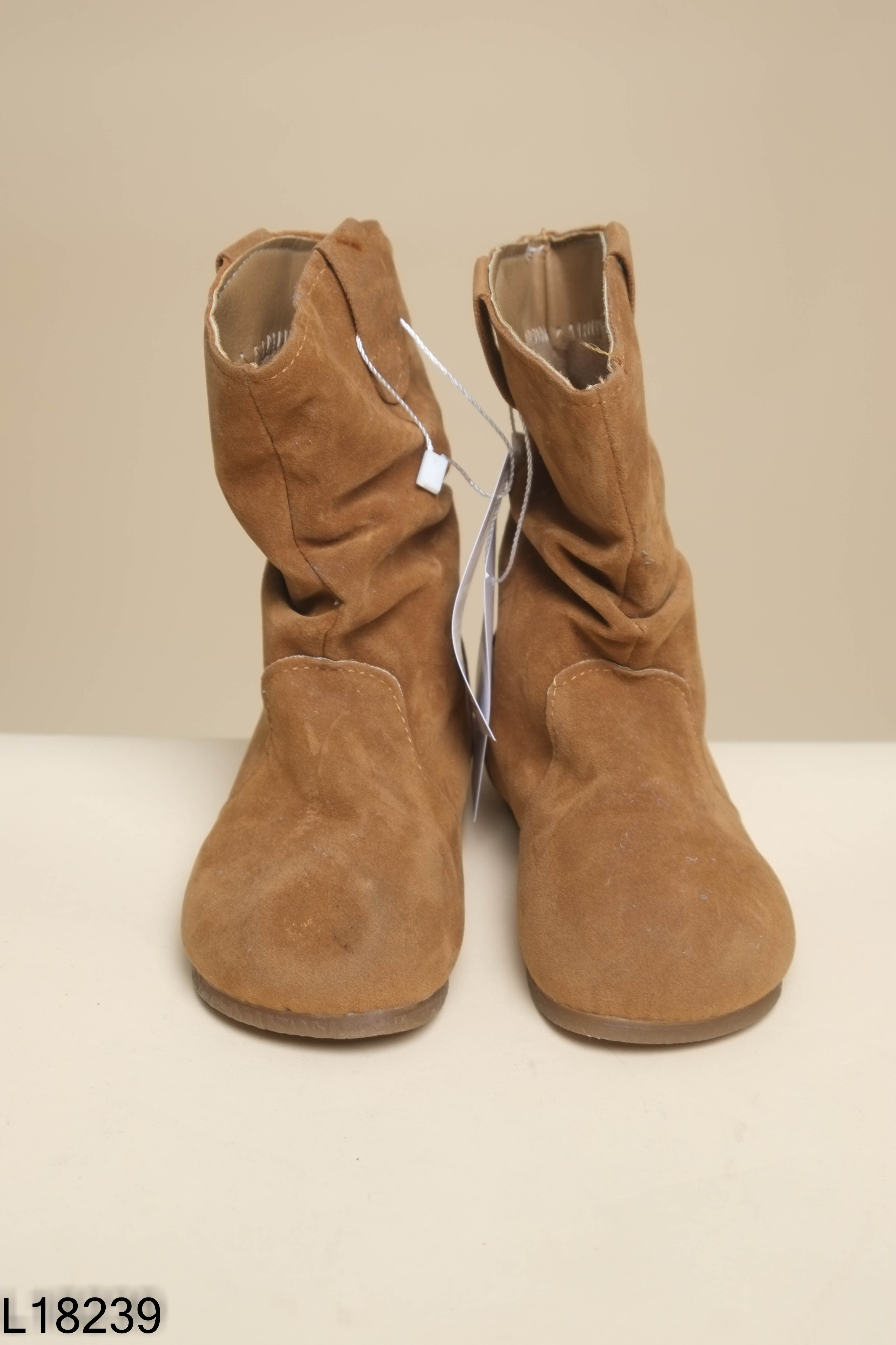 Boots da lộn nâu KIDS