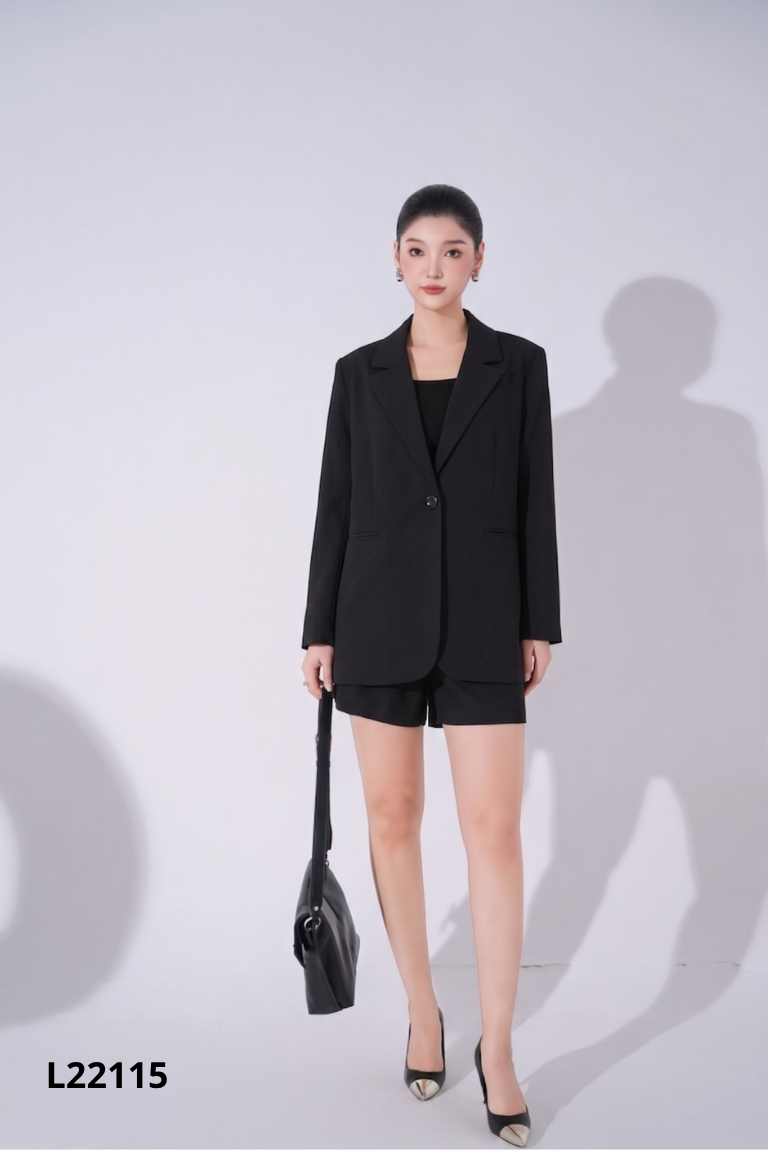 Áo khoác blazers đen