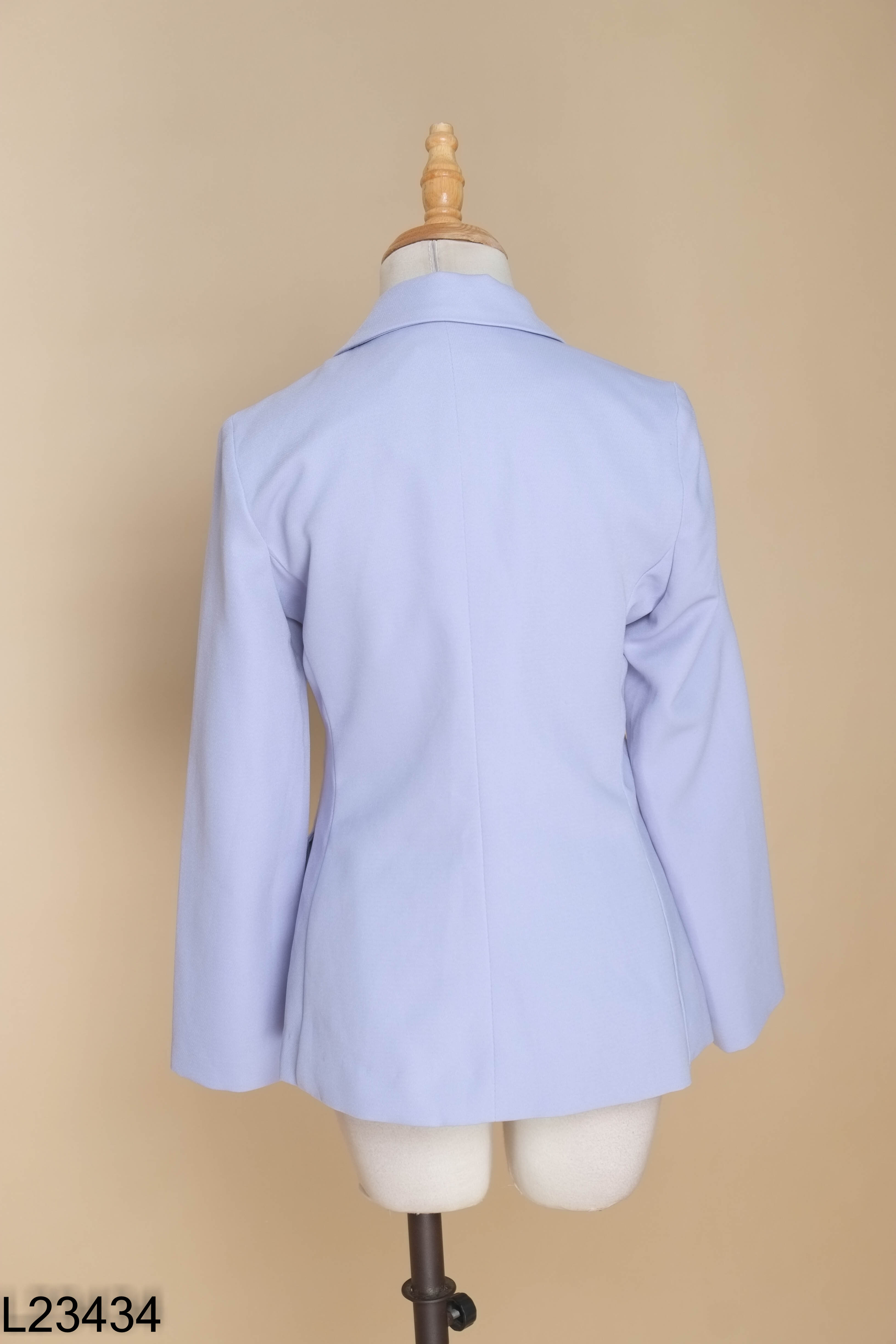 Áo blazer xanh trơn