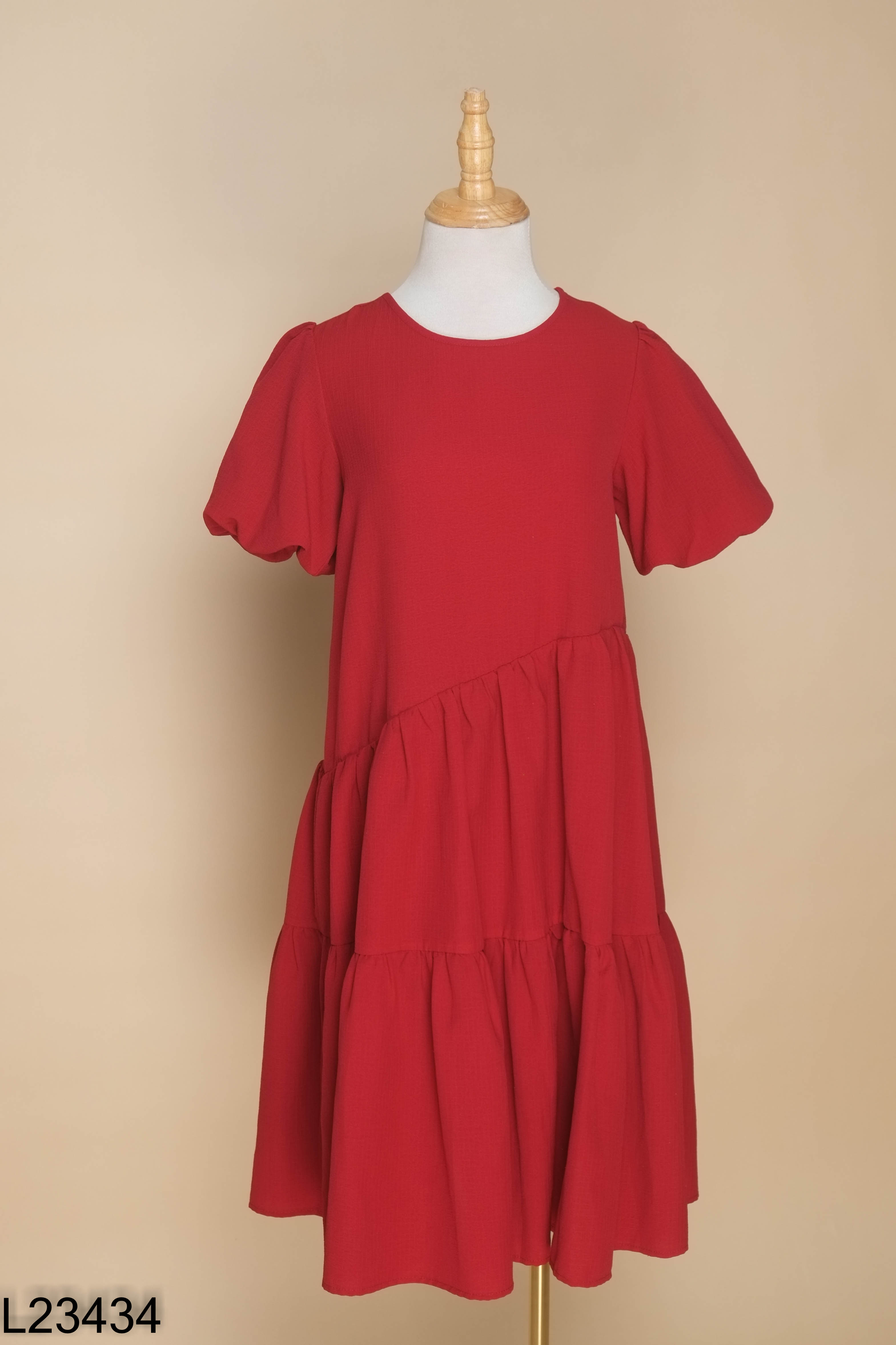 Váy TWENTY FIVE đỏ baby doll