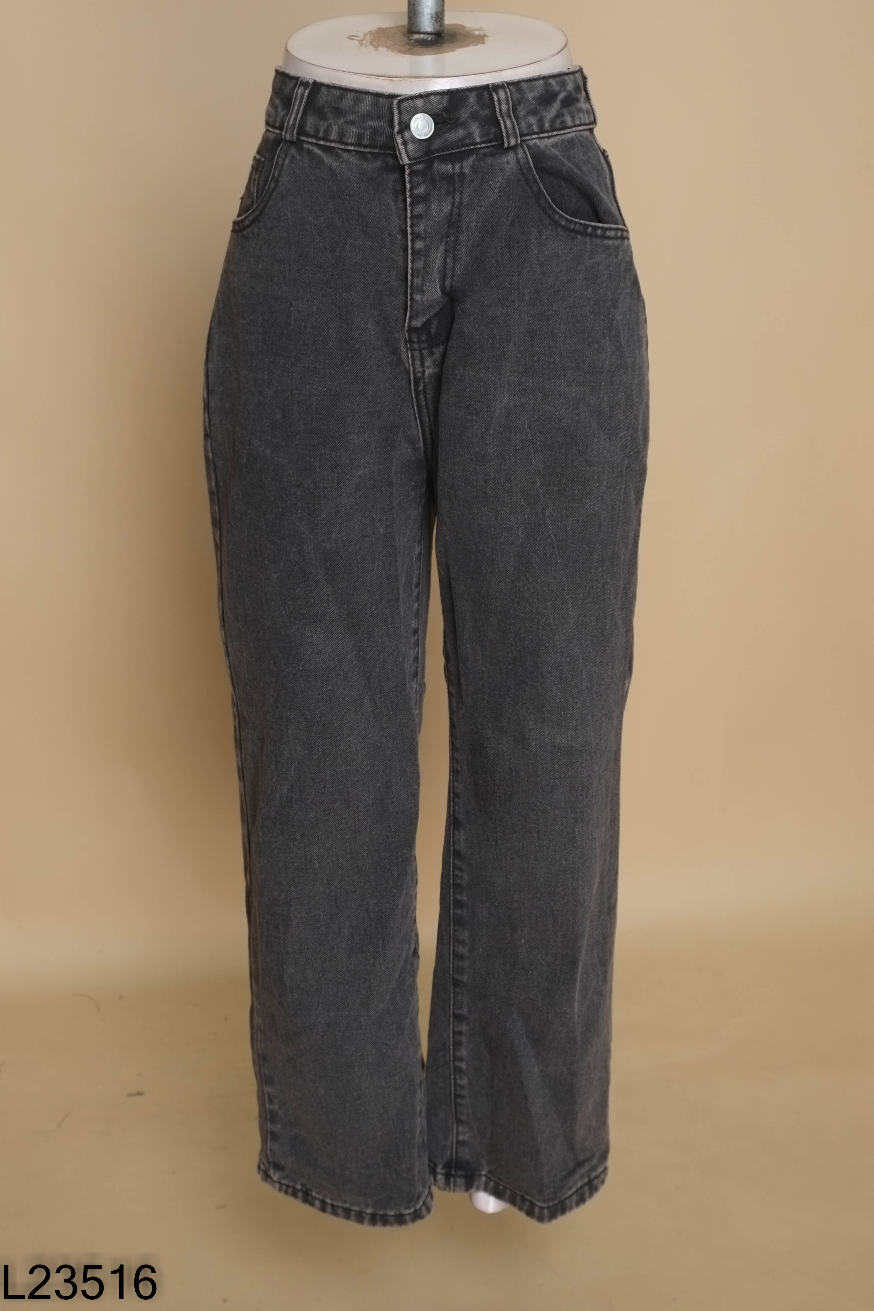 Quần jeans xám trơn