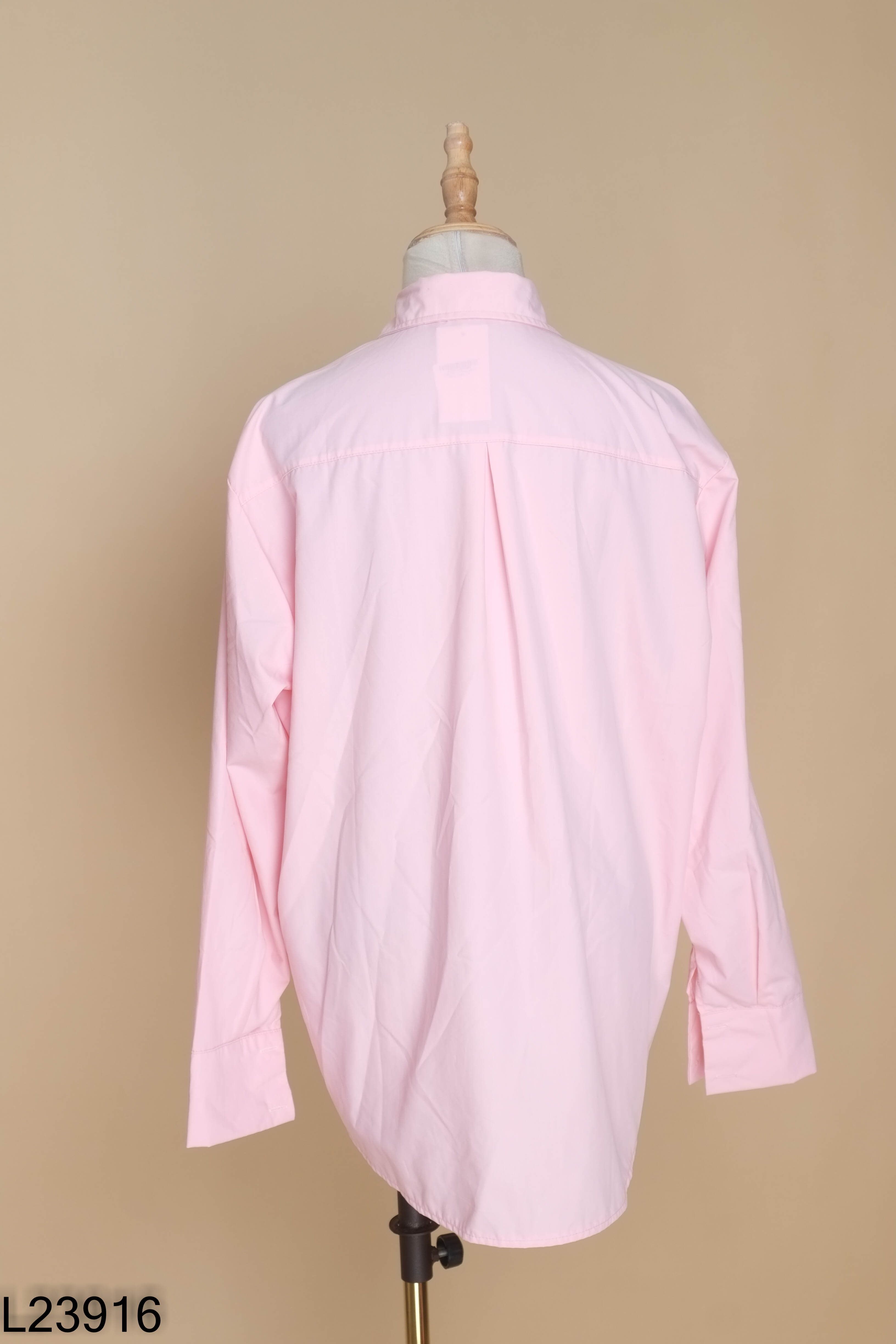 Áo sơ mi hồng phấn