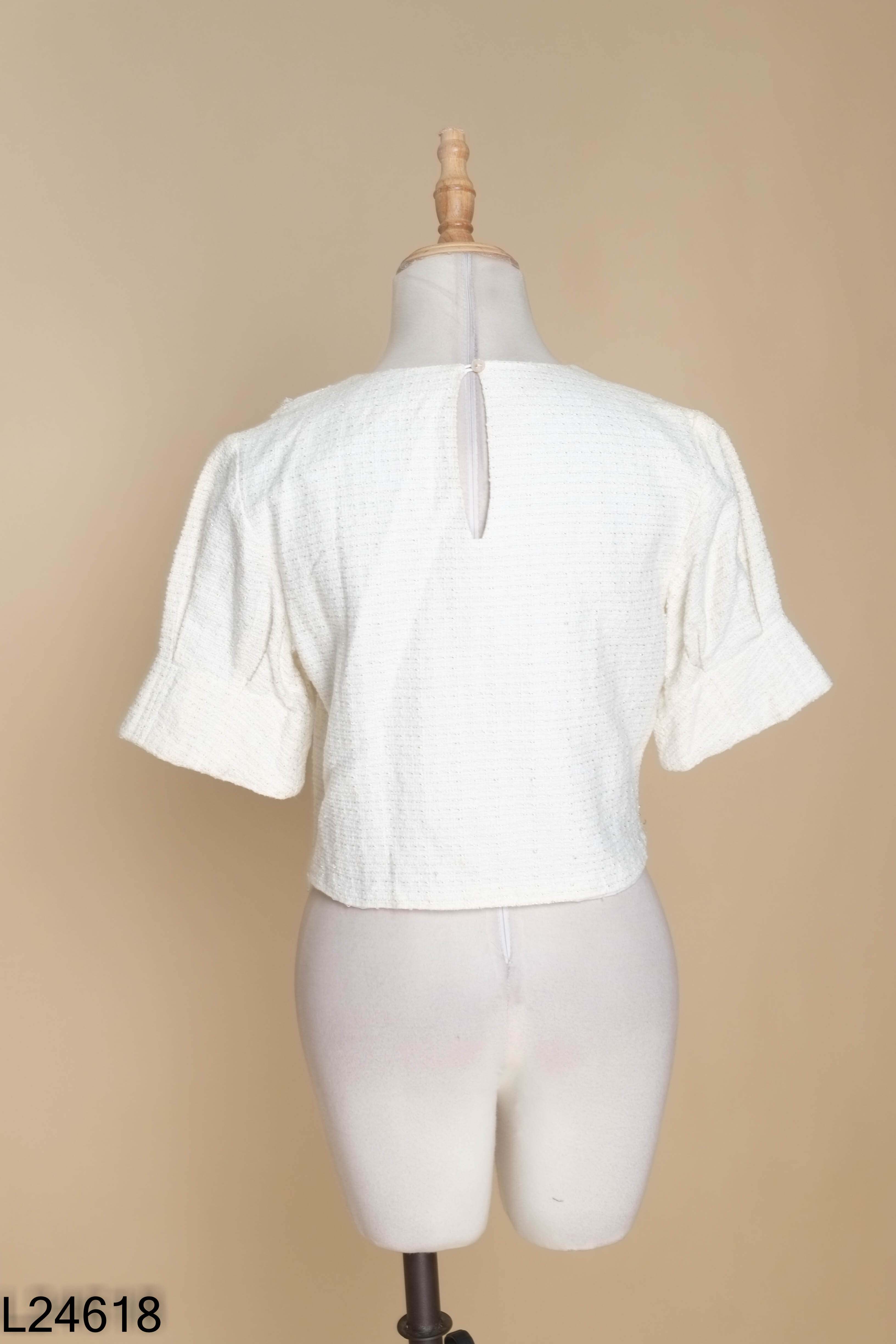 Áo ADORE DRESS be phối cúc
