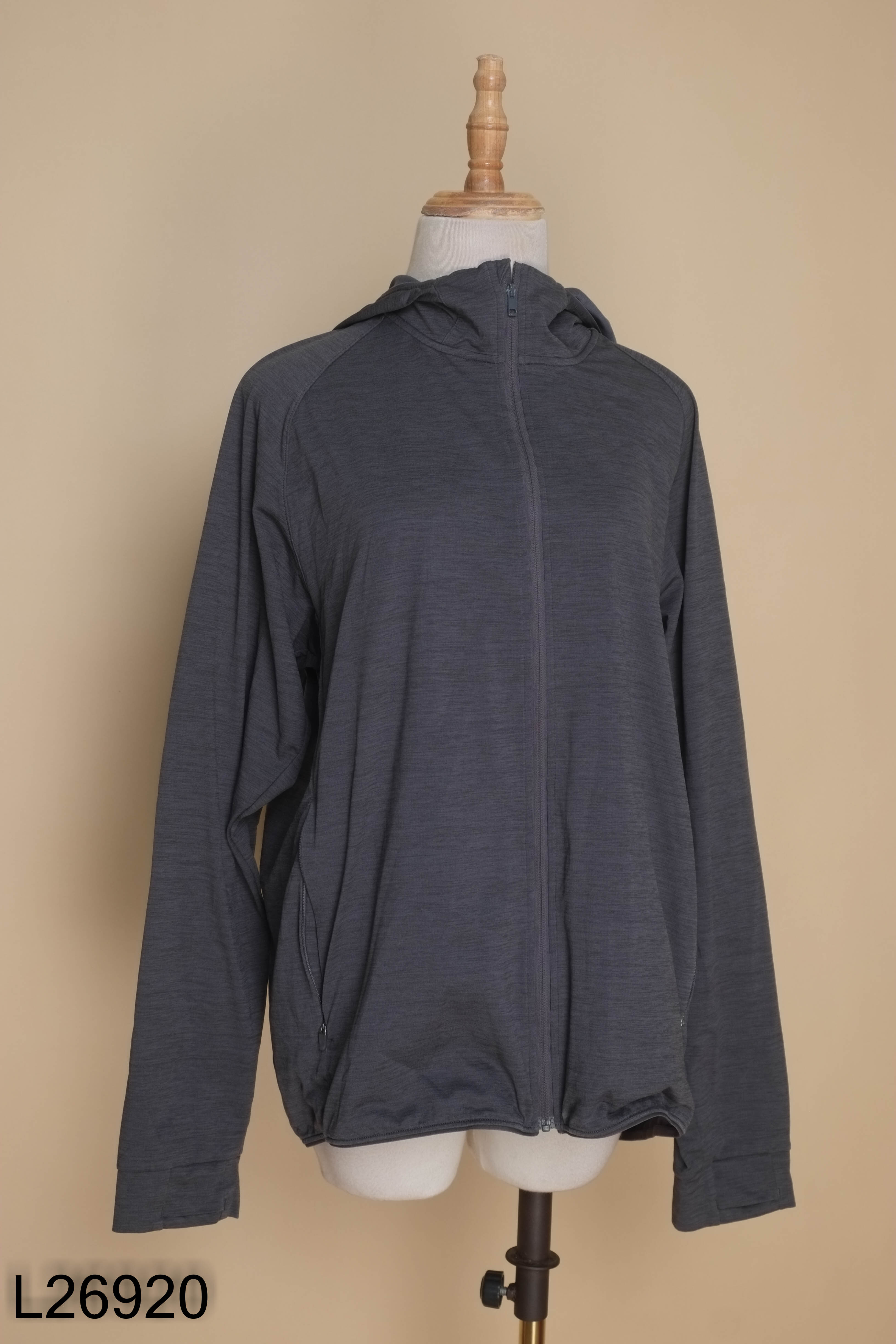 Áo nắng UNIQLO màu ghi