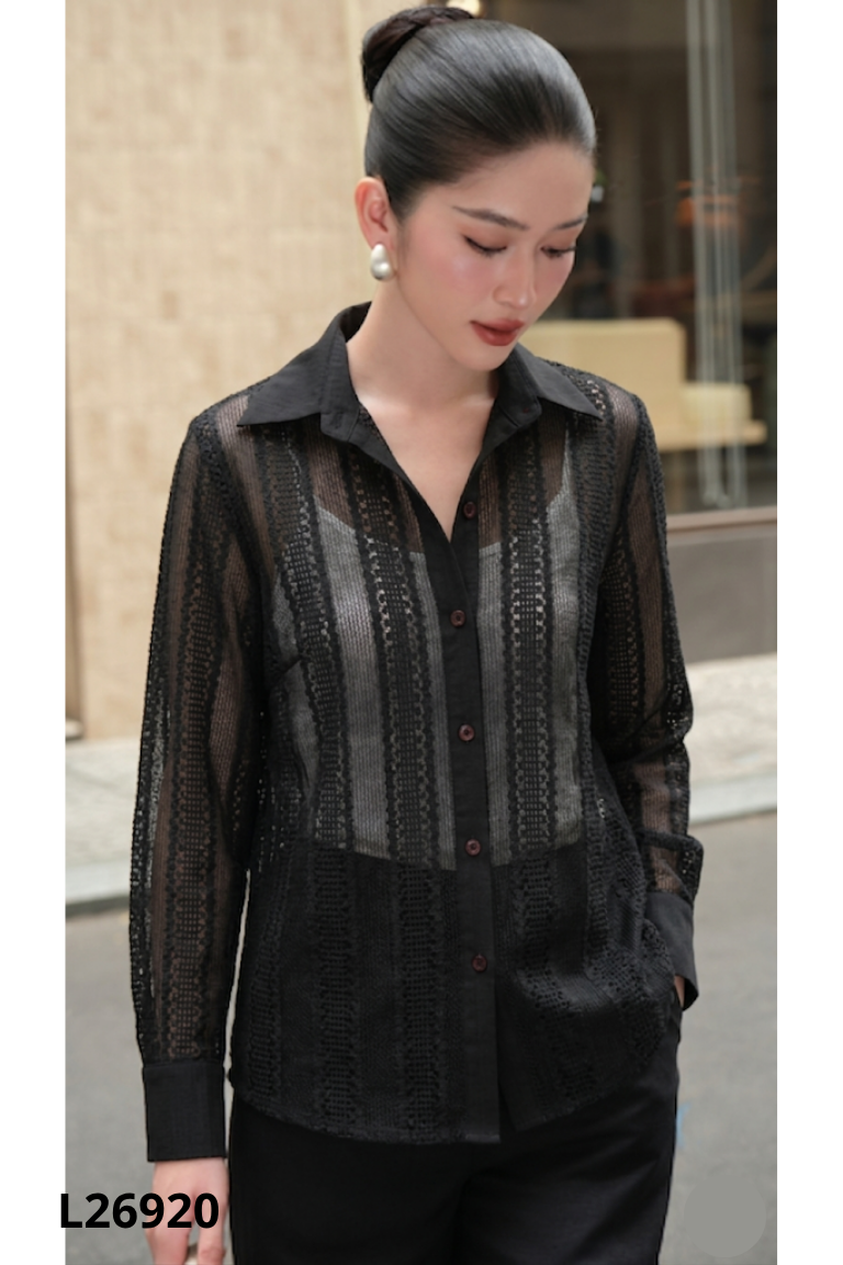 Áo sơ mi MAVA CLOTHING đen
