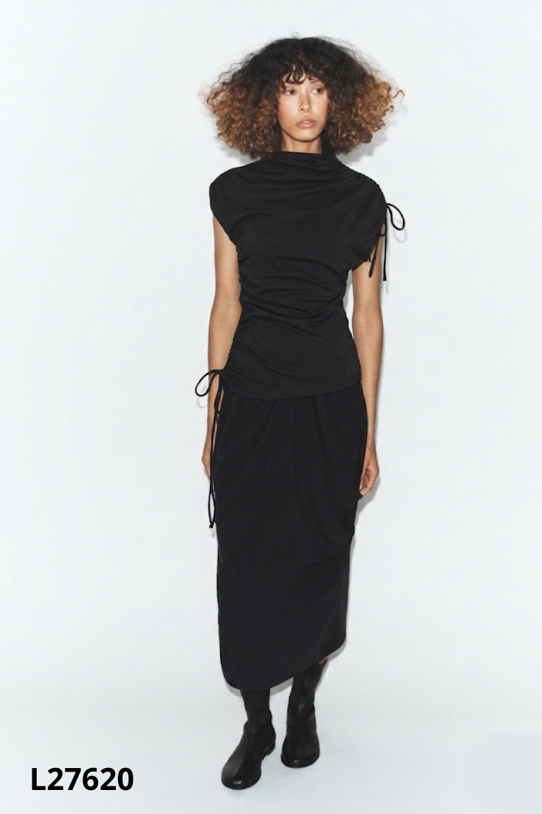 L2762010665-Áo đe ZARA dúm eo