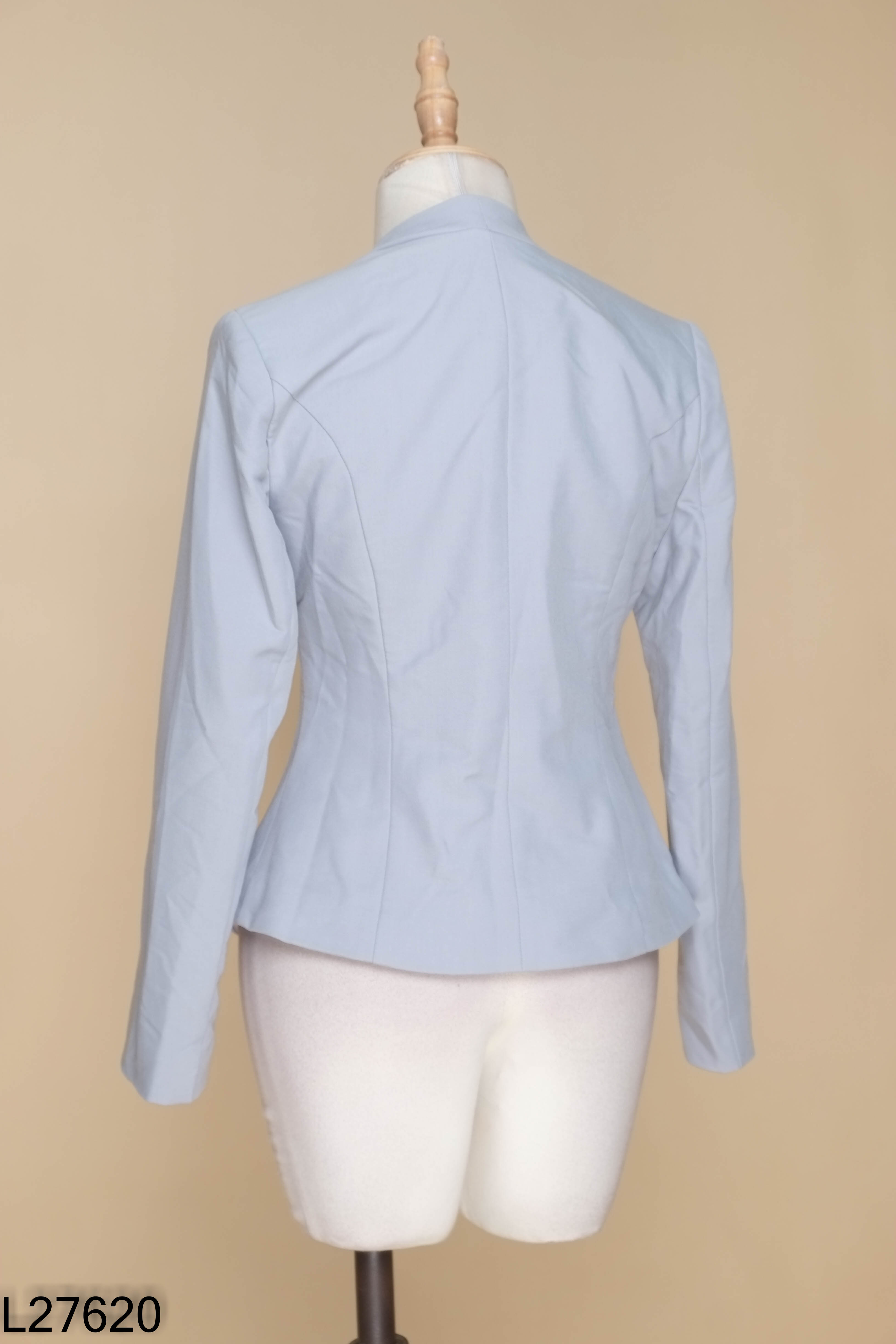 L2762010673-Áo vest xanh xám HANNA không cổ