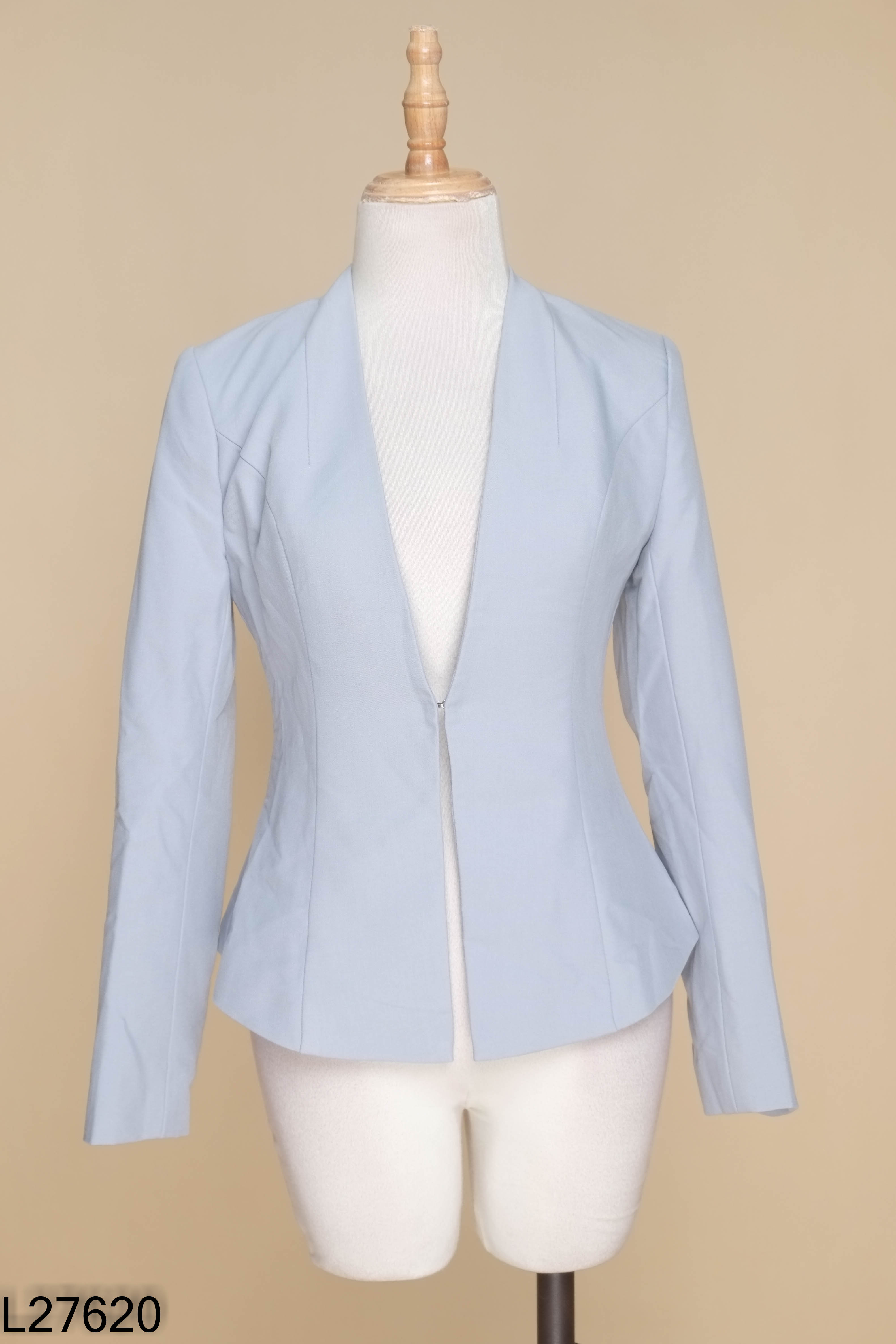 L2762010673-Áo vest xanh xám HANNA không cổ